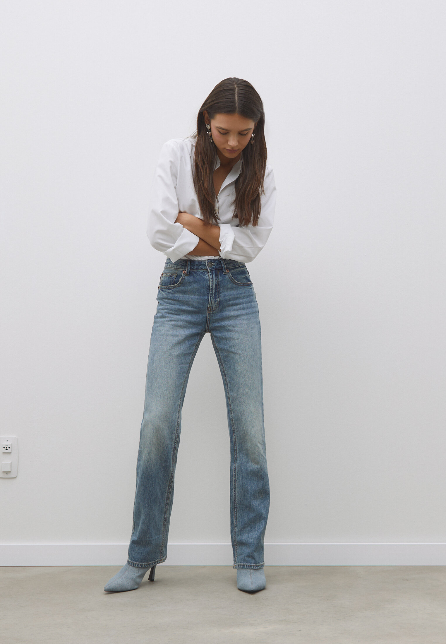 Jeans clearance straight stradivarius