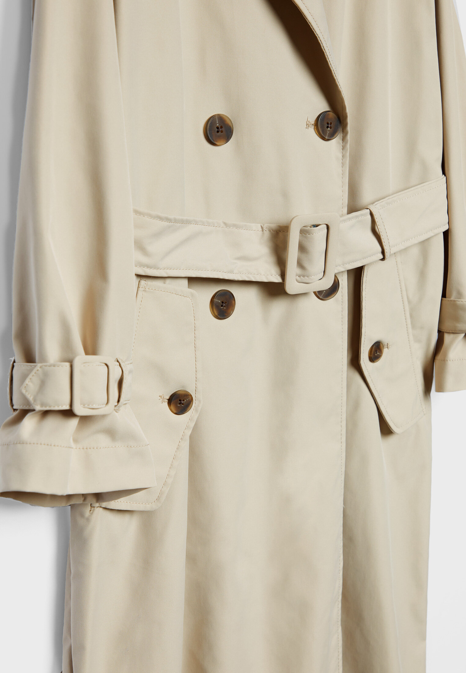 Oversize trench coat - Women's fashion | Stradivarius United States