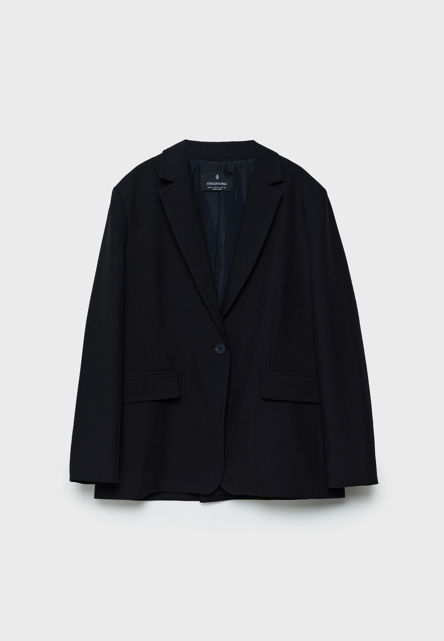 Stradivarius deals black blazer