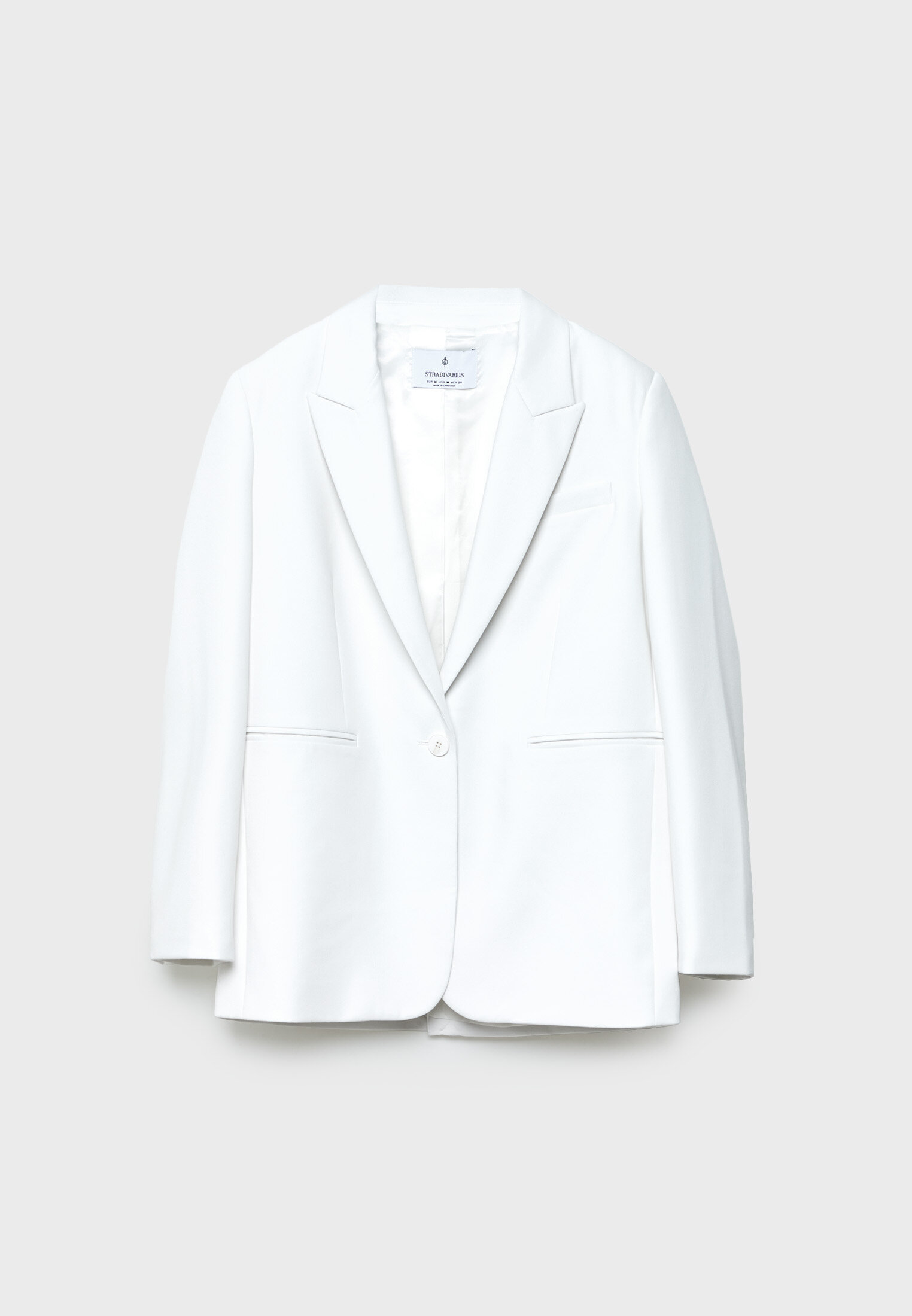 Stradivarius 2025 white blazer