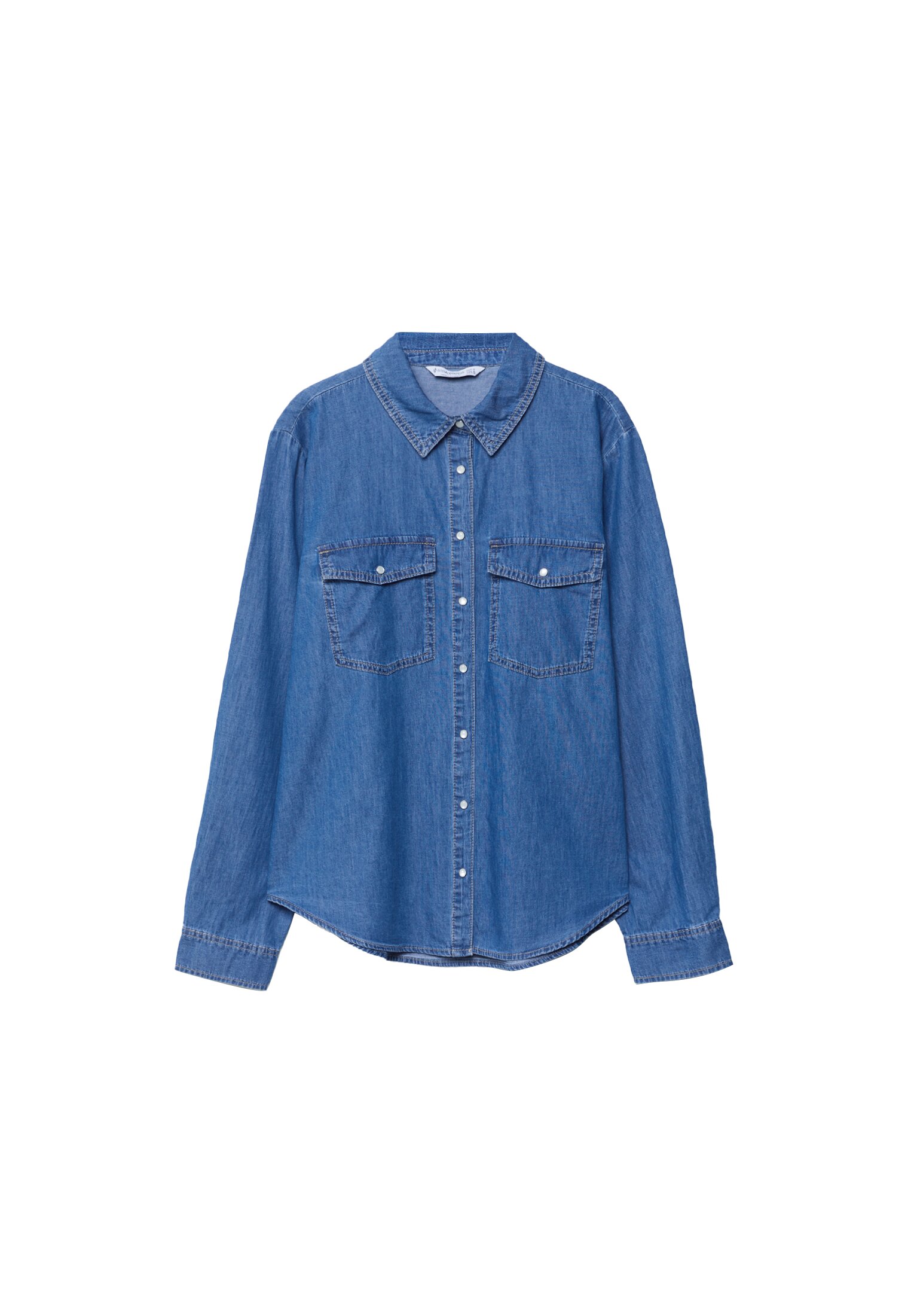 Camisa denim regular fit Stradivarius Espa a