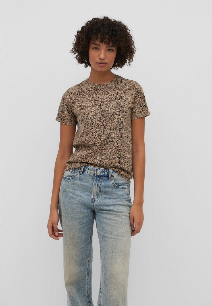 

Stradivarius Basic-T-Shirt Beige XS