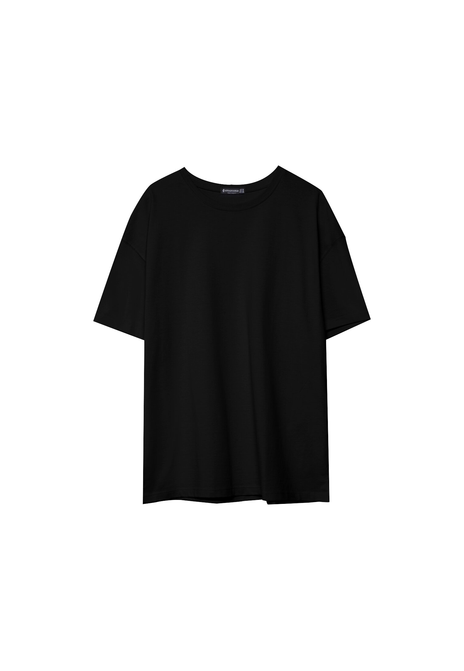 Oversized black 2024 t shirt women's