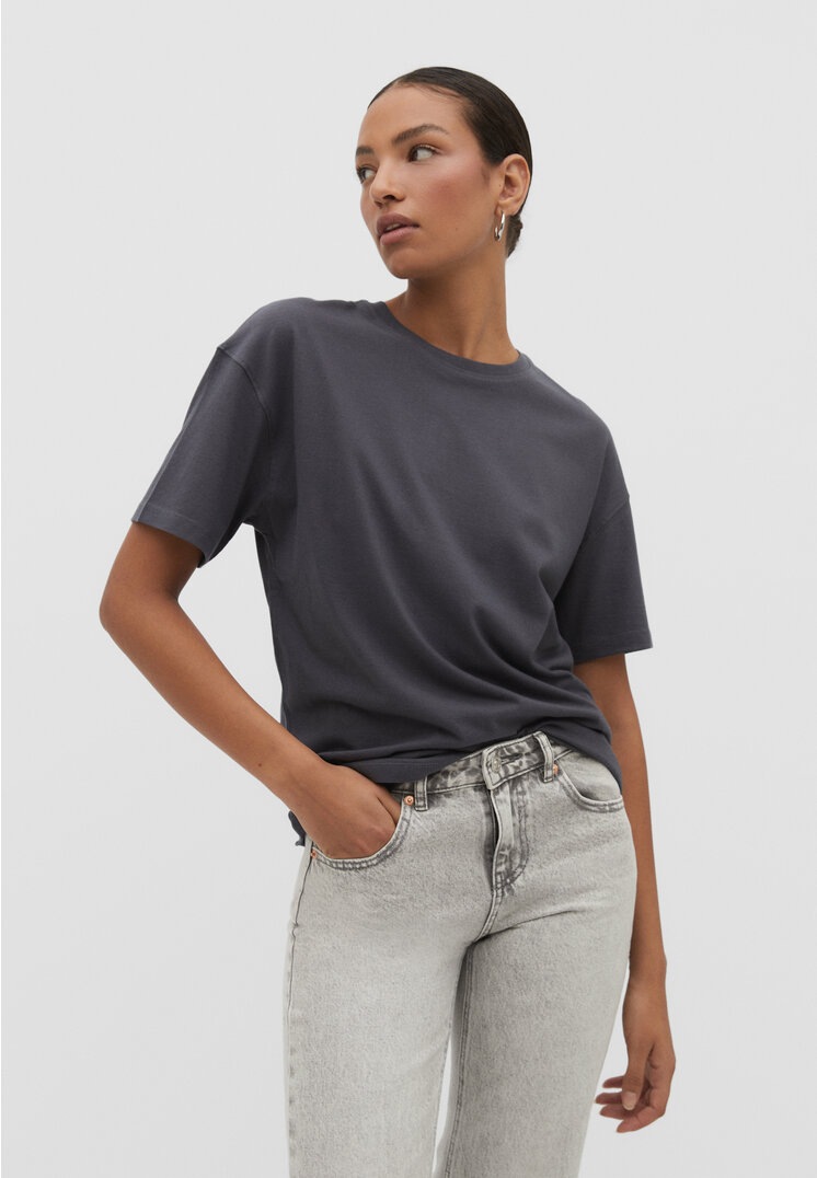 

Stradivarius Koszulka oversize Ciemnoszary S