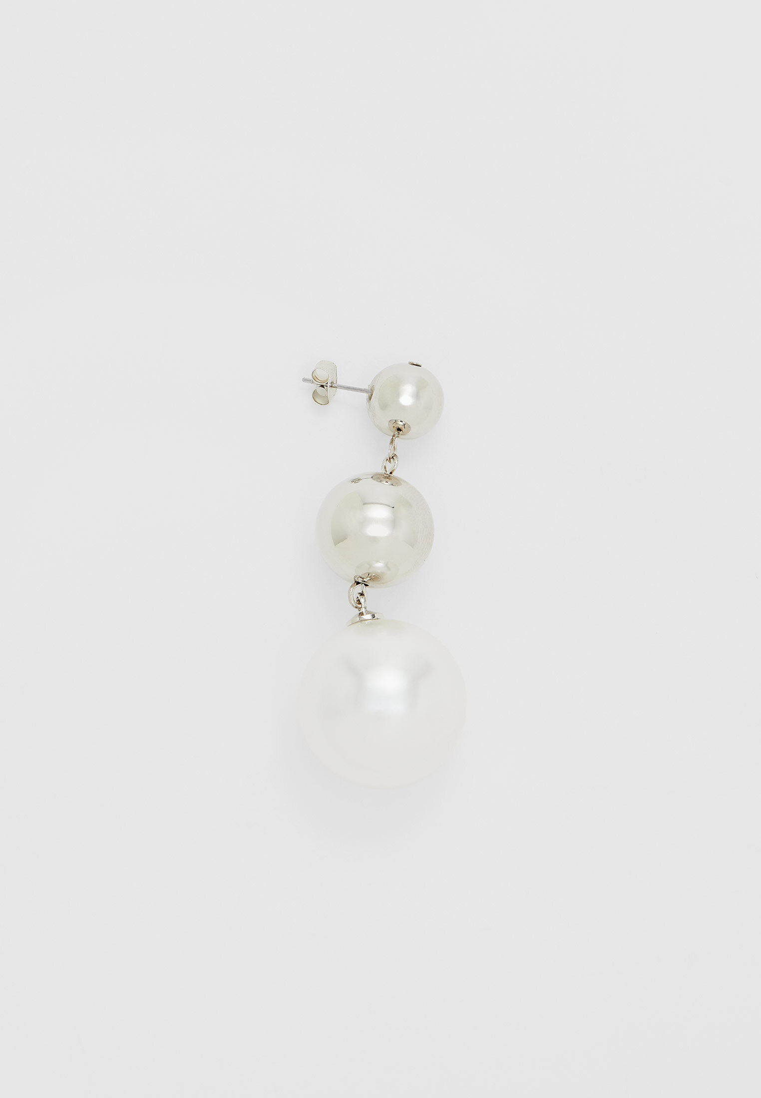 Fake deals pearl earrings