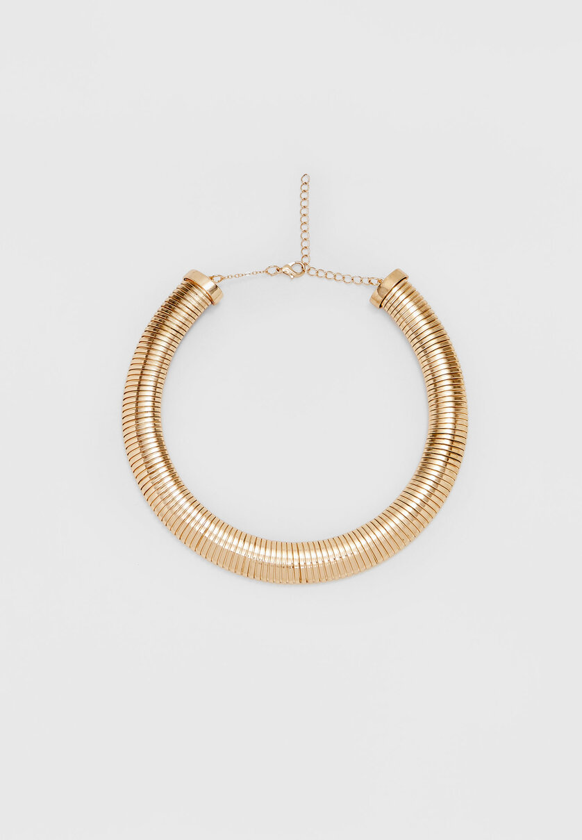 Collana snake tubolare