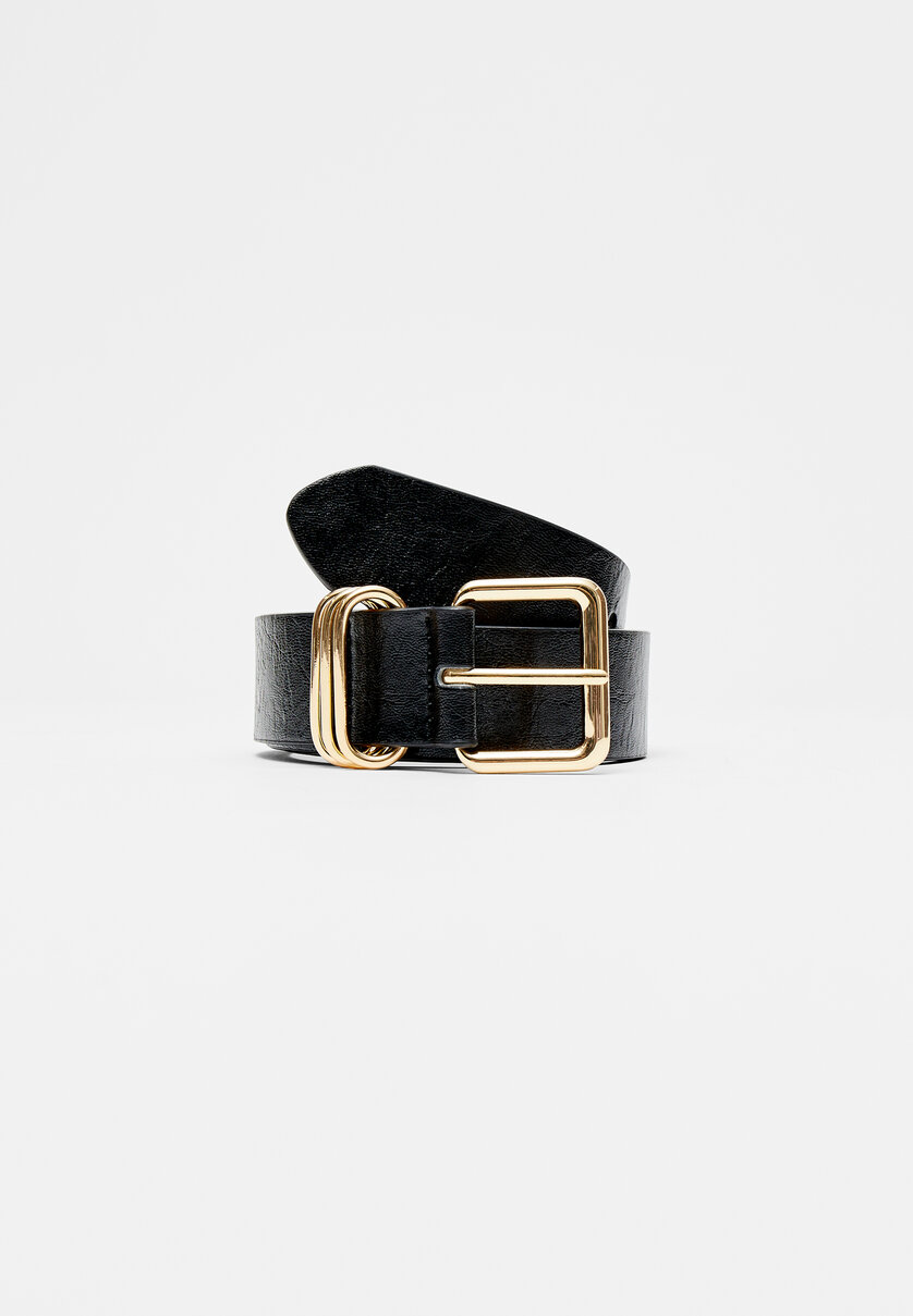 Metal loop belt Women s fashion Stradivarius United Kingdom