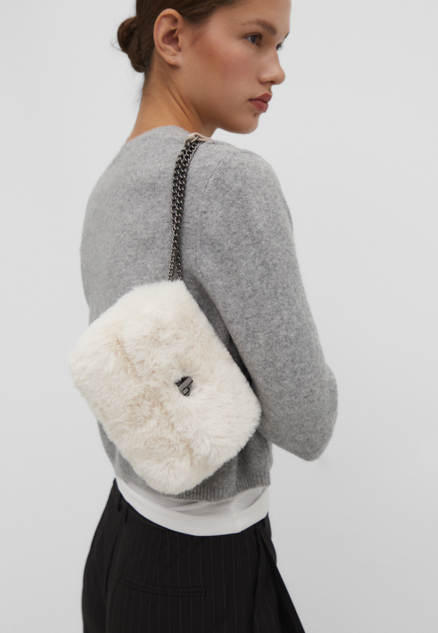 Fake store fur bag