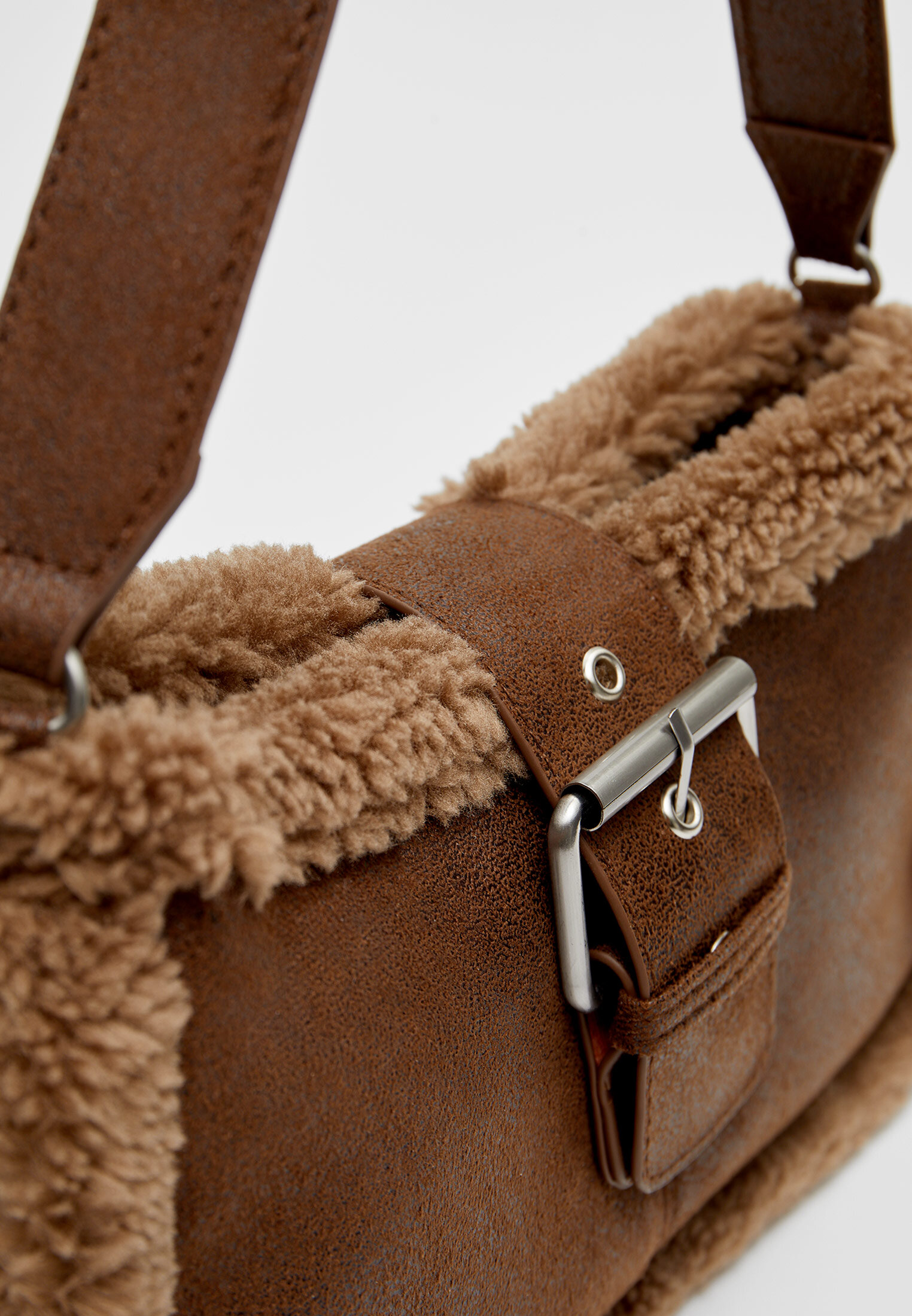 Bolso discount marron stradivarius