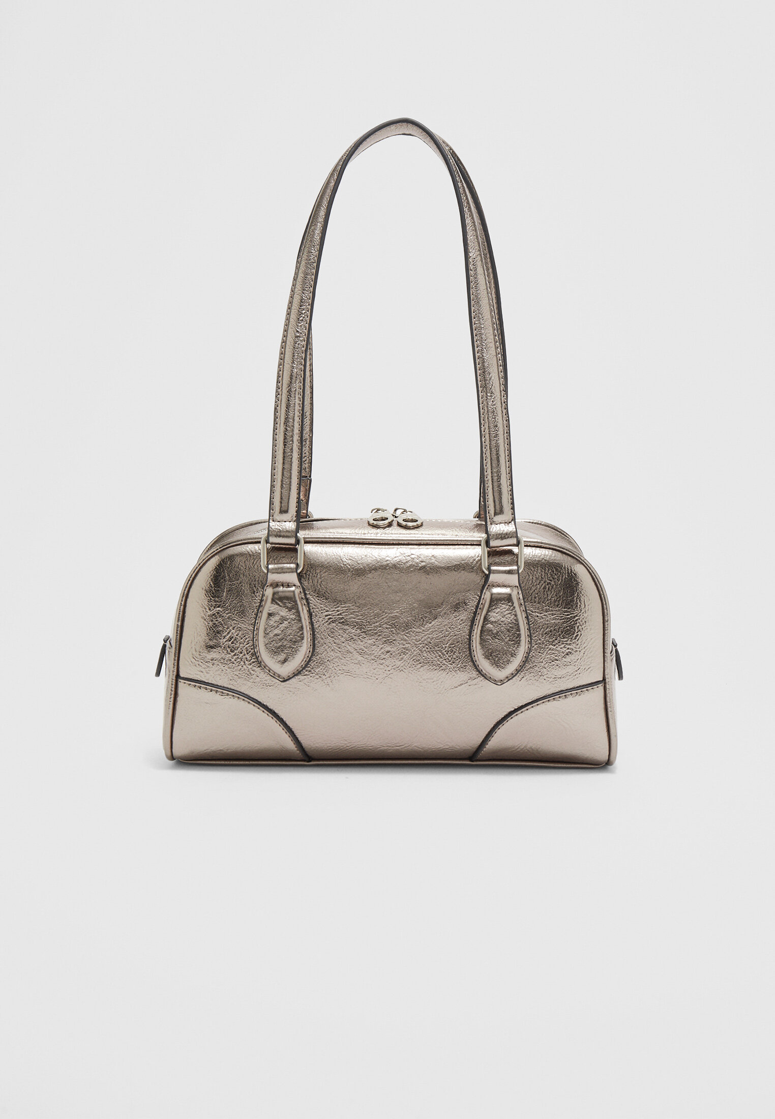 Bolso gris stradivarius new arrivals