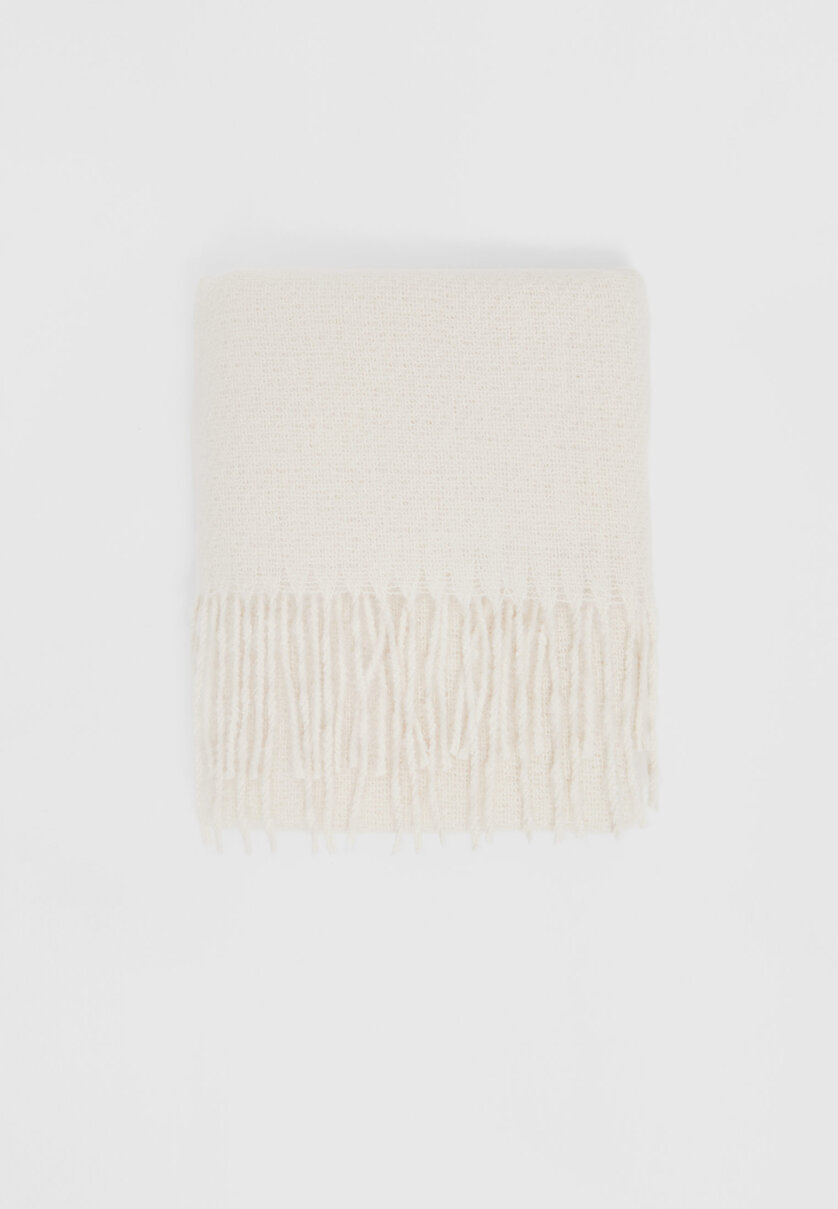Brushed thread scarf