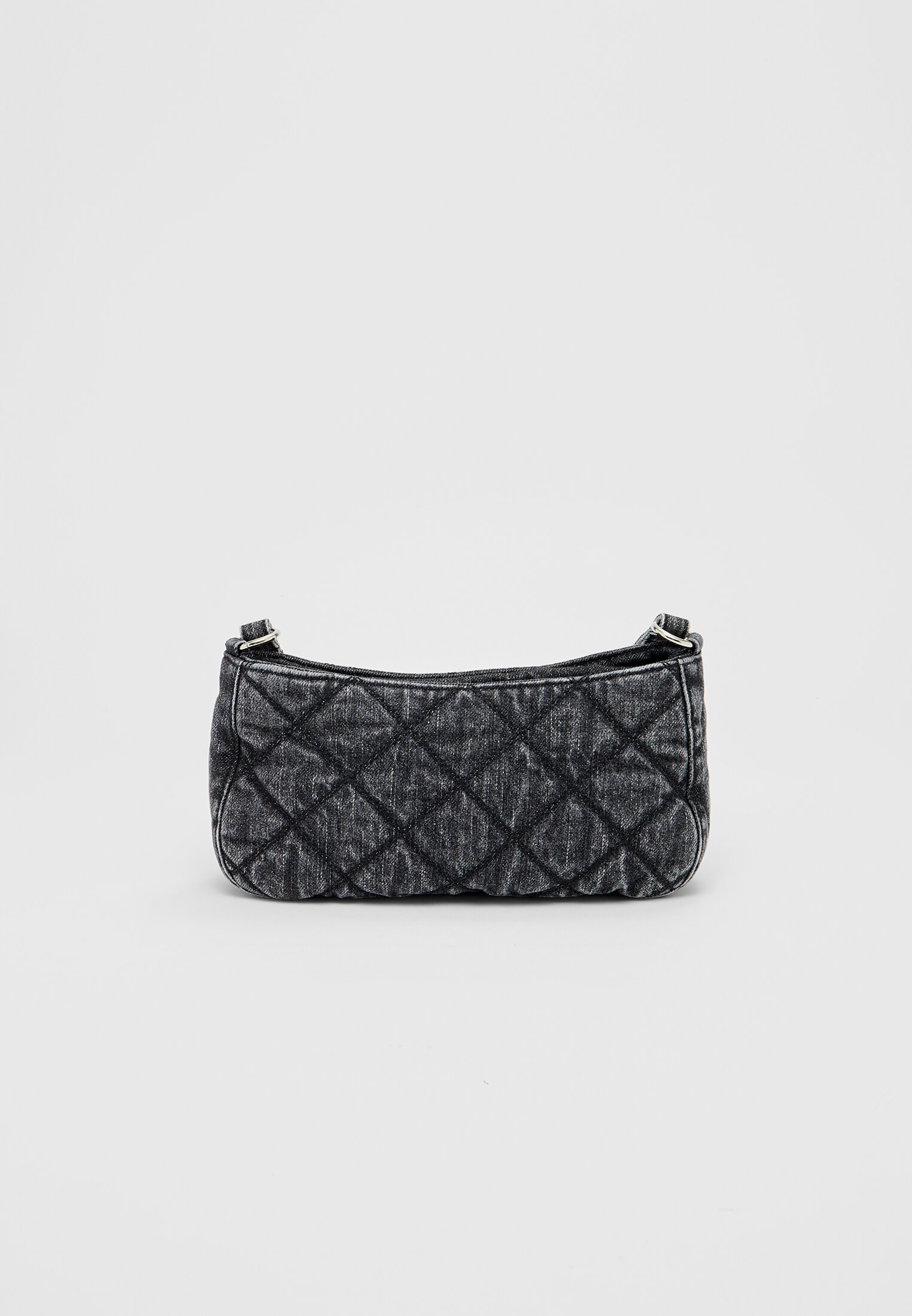 Quilted denim best sale shoulder bag