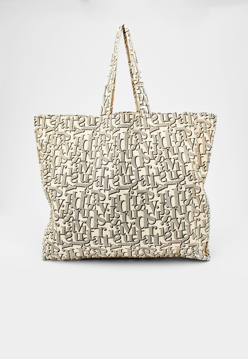 Monochrome tote bag