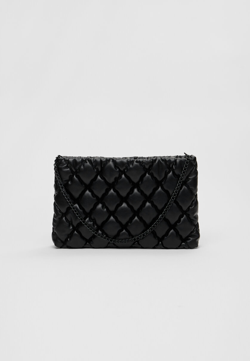 Quilted clutch