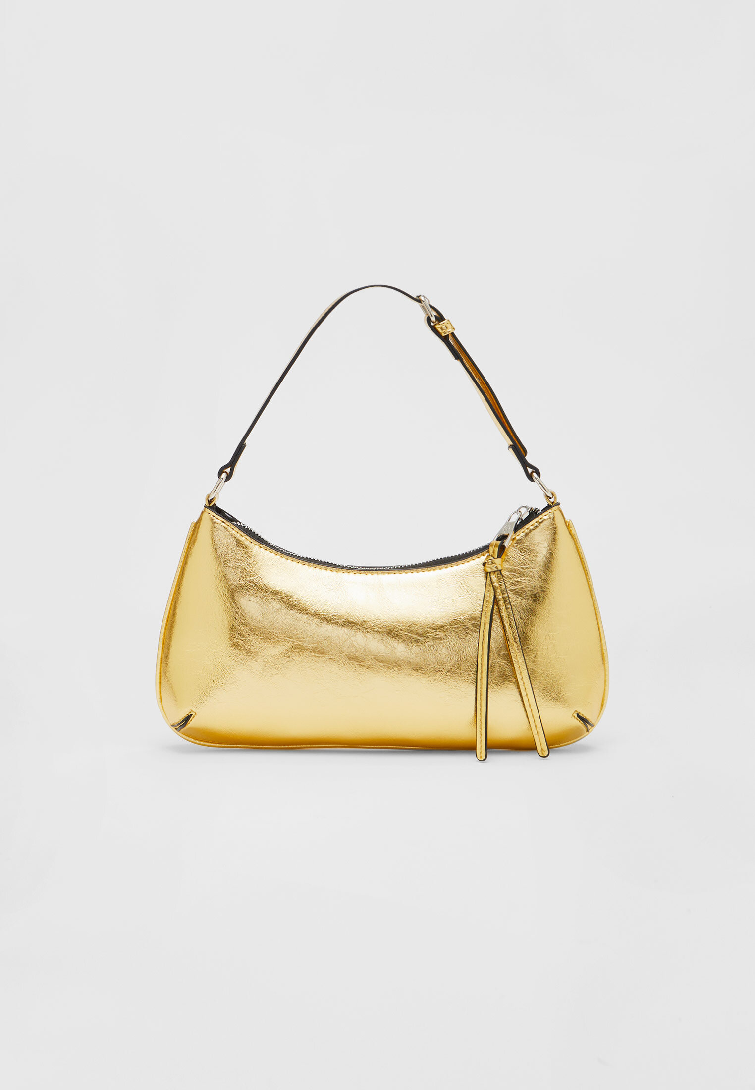 Gold sales slouch bag