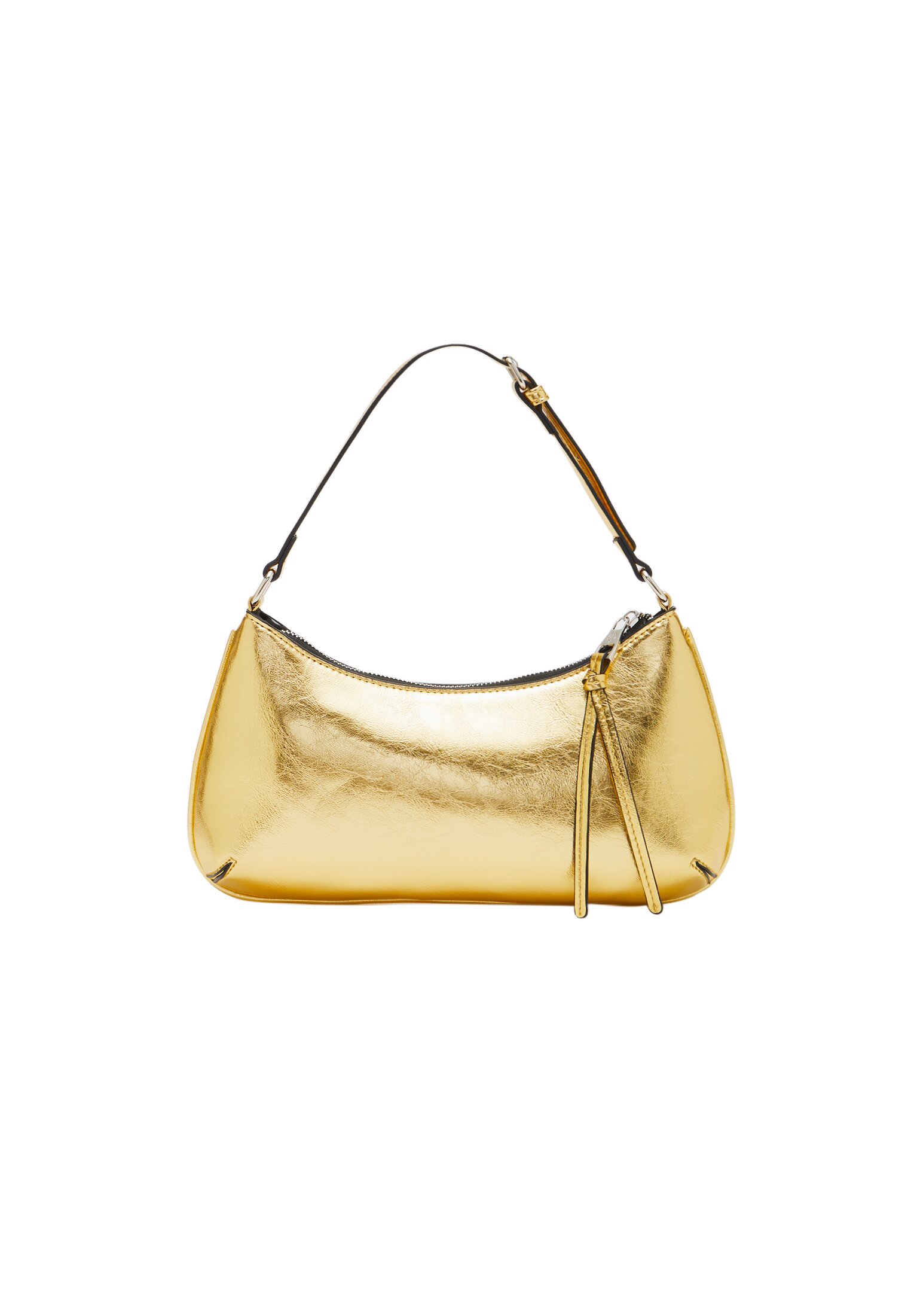 Bolso best sale dorado stradivarius