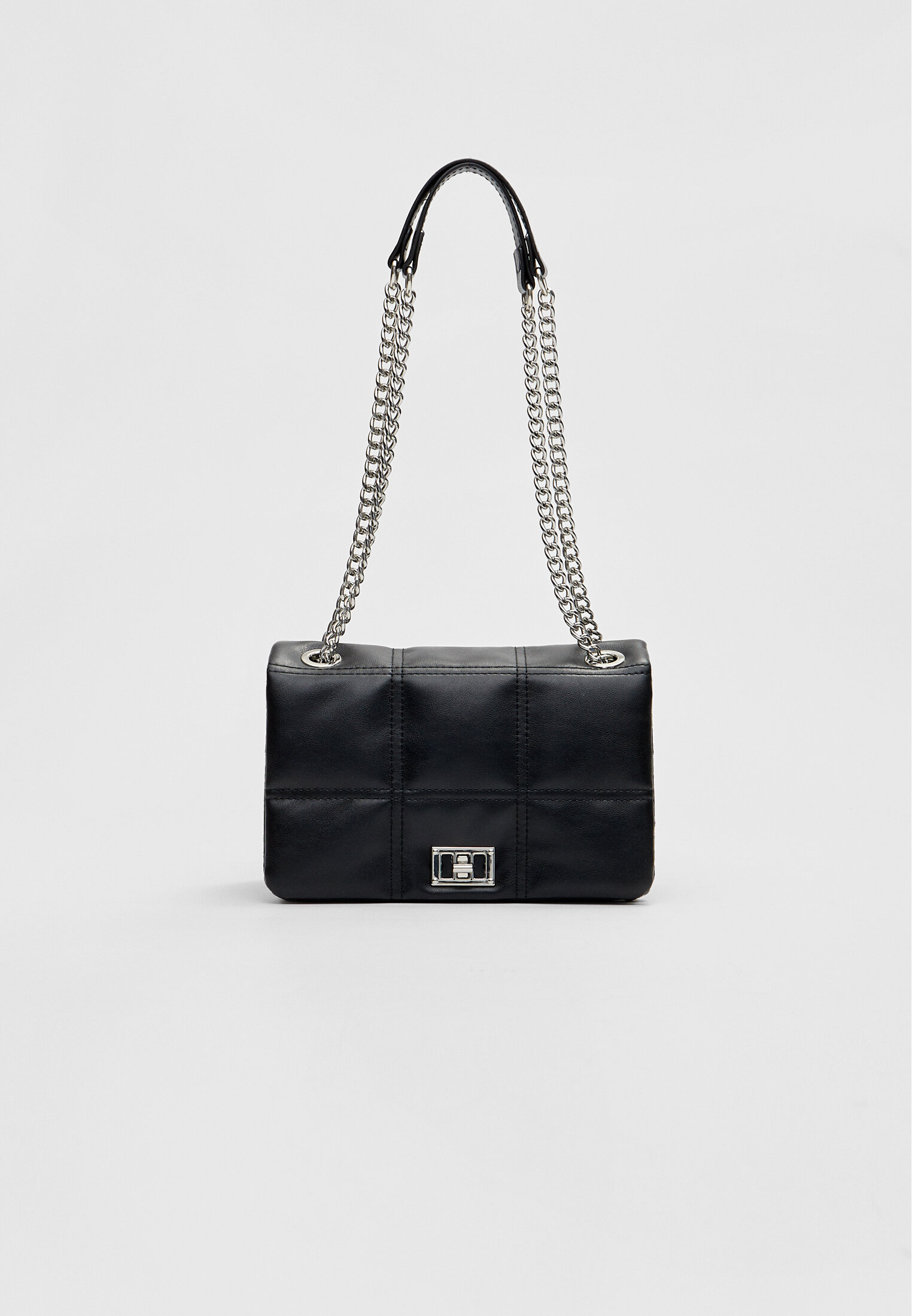 Black 2025 quilted crossbody