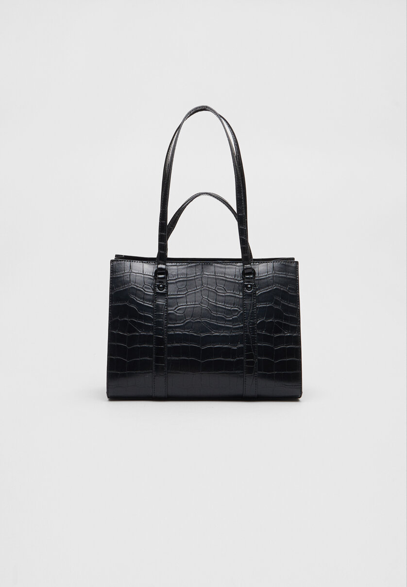 Moc croc tote clearance bag