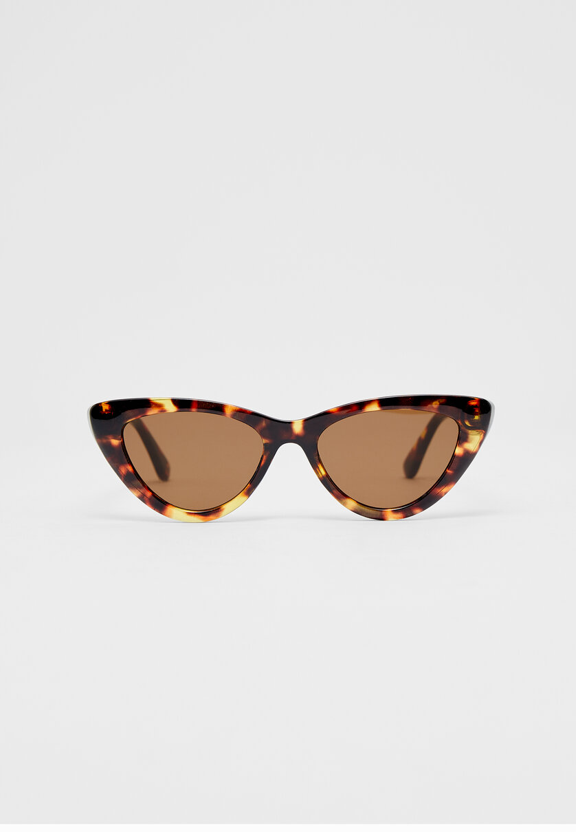 Tortoiseshell cat eye sunglasses