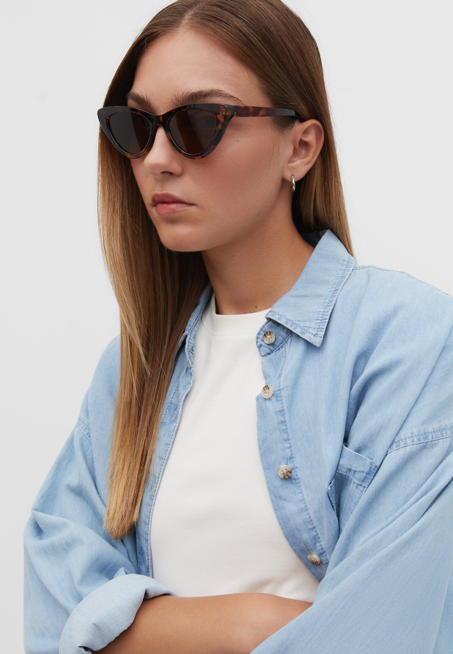 Gafas transparentes mujer online stradivarius