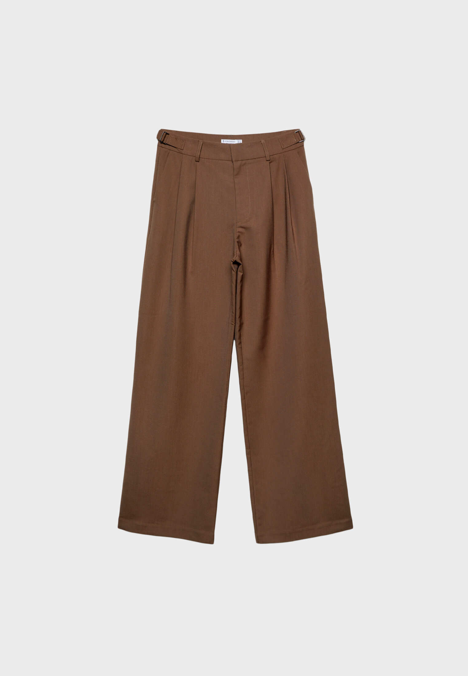 Pantalon marron stradivarius new arrivals