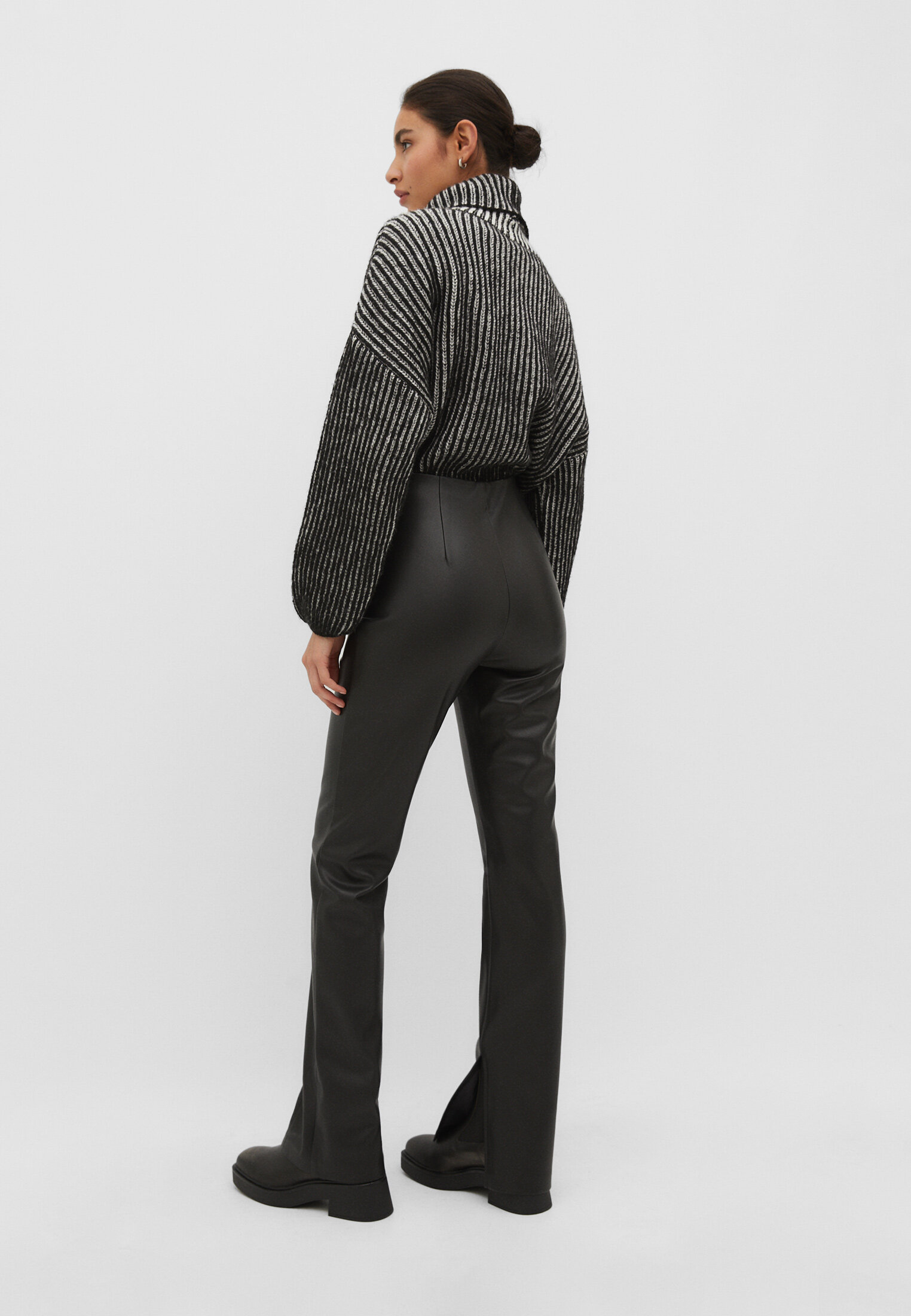 Stradivarius store flared trousers