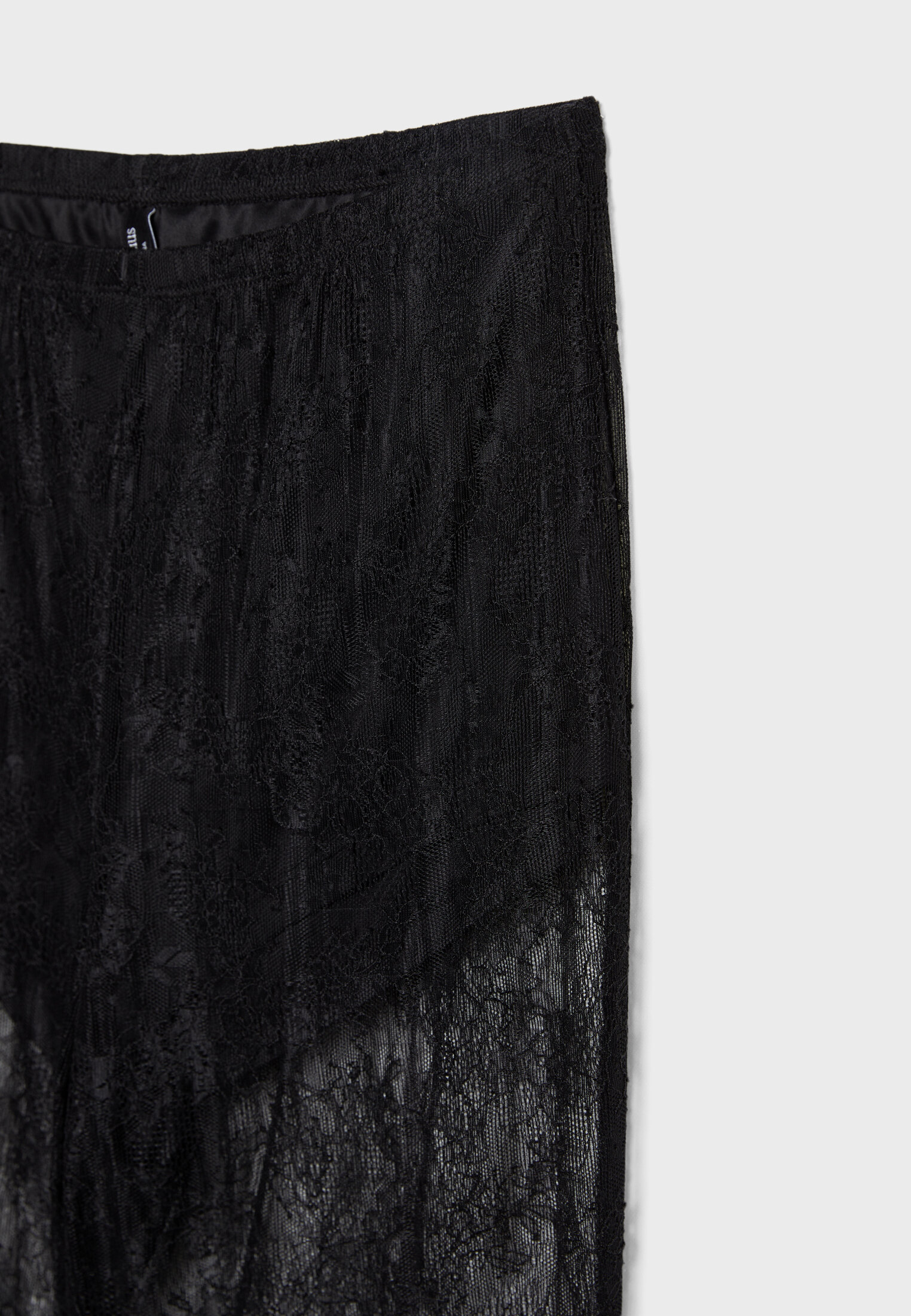 Flare lace trousers - Women's fashion | Stradivarius United States