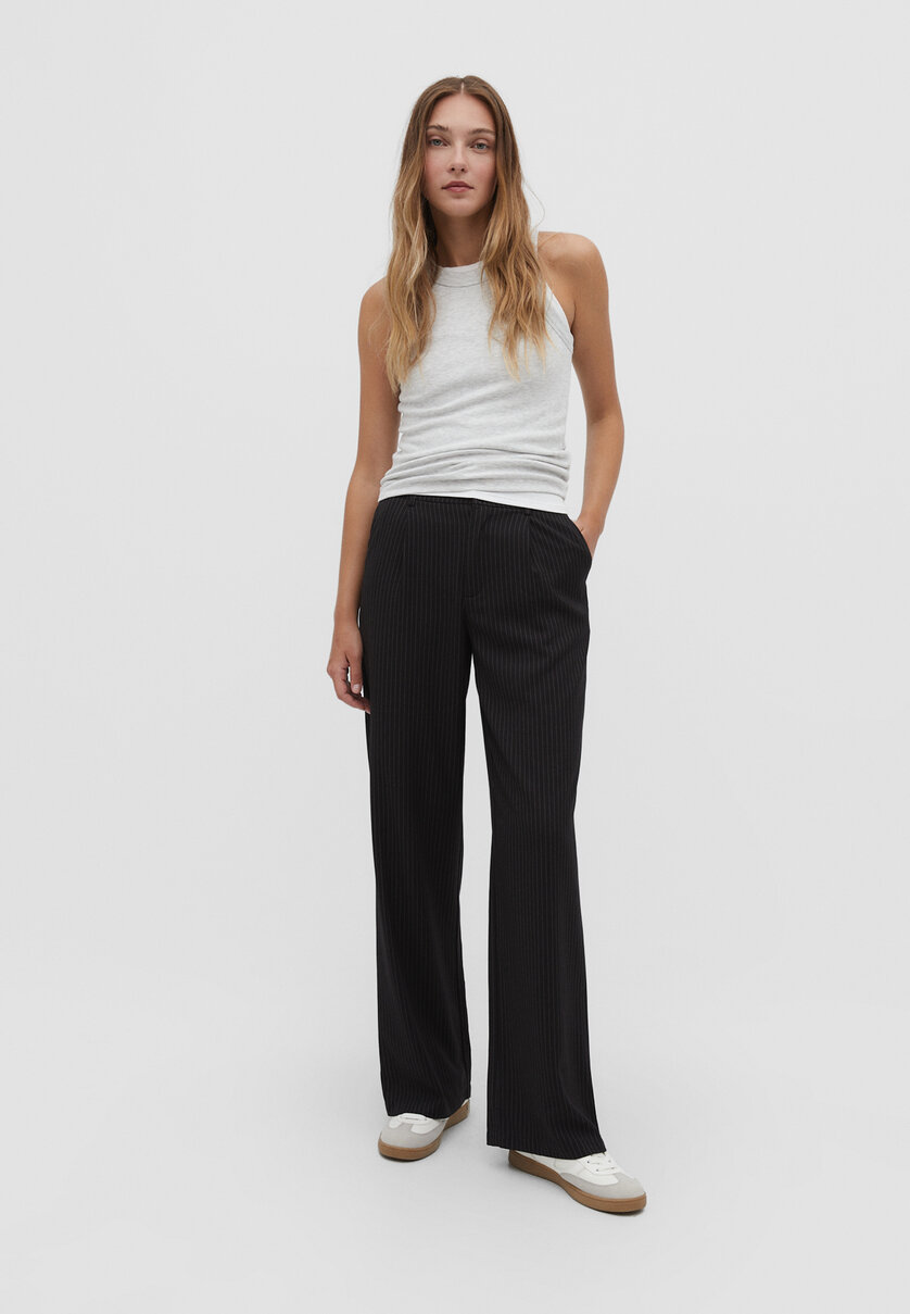 Pantaloni a 2025 righe stradivarius