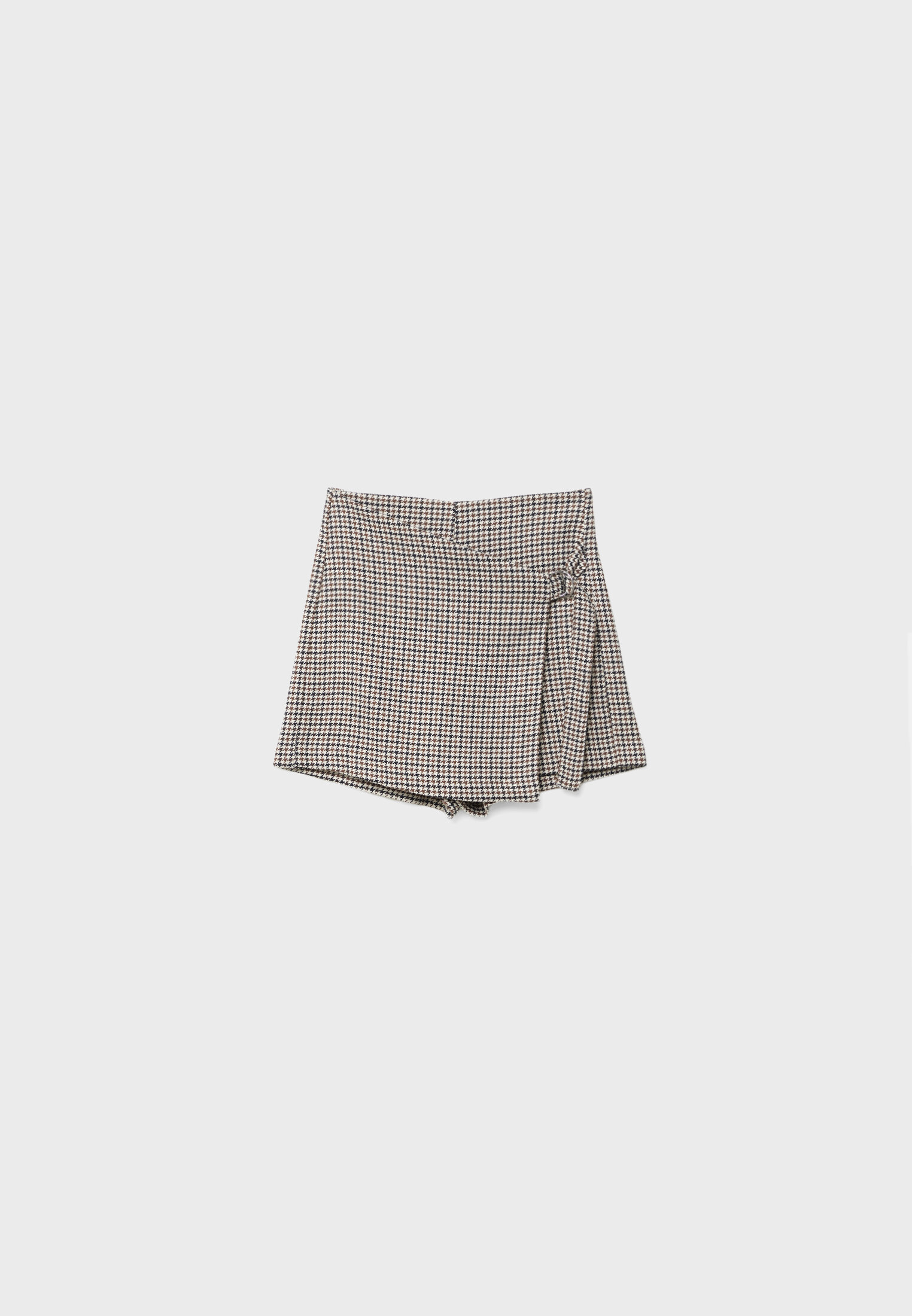 Jupe short portefeuille Mode femme Stradivarius France