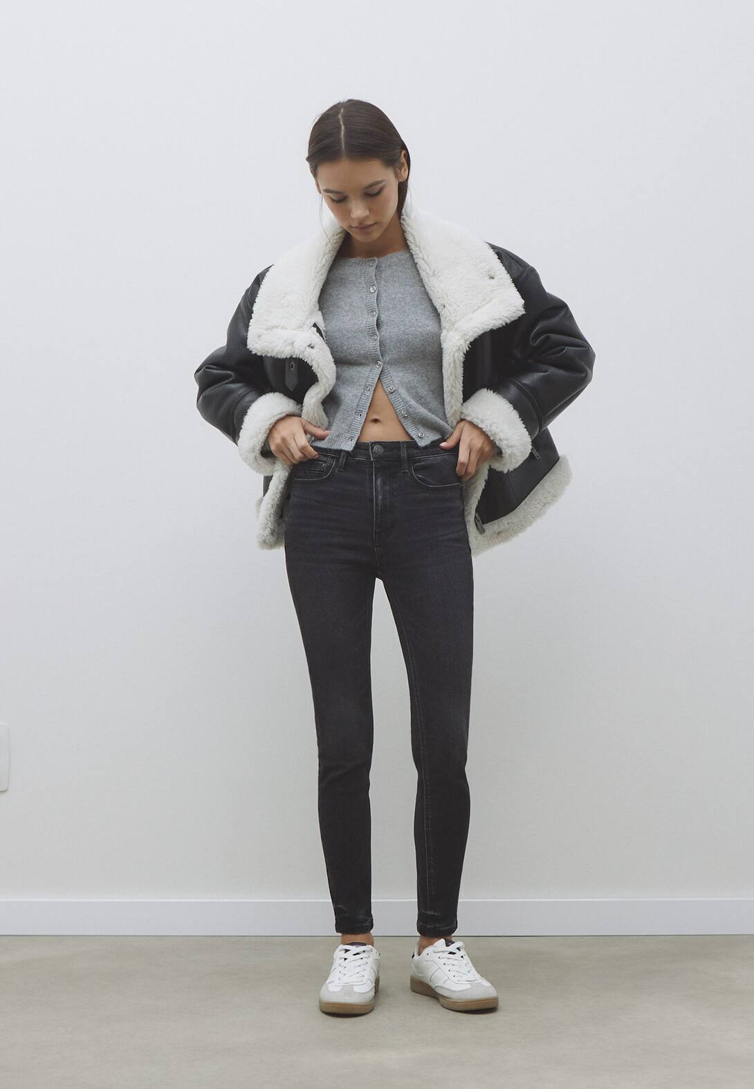 Jean skinny taille regular