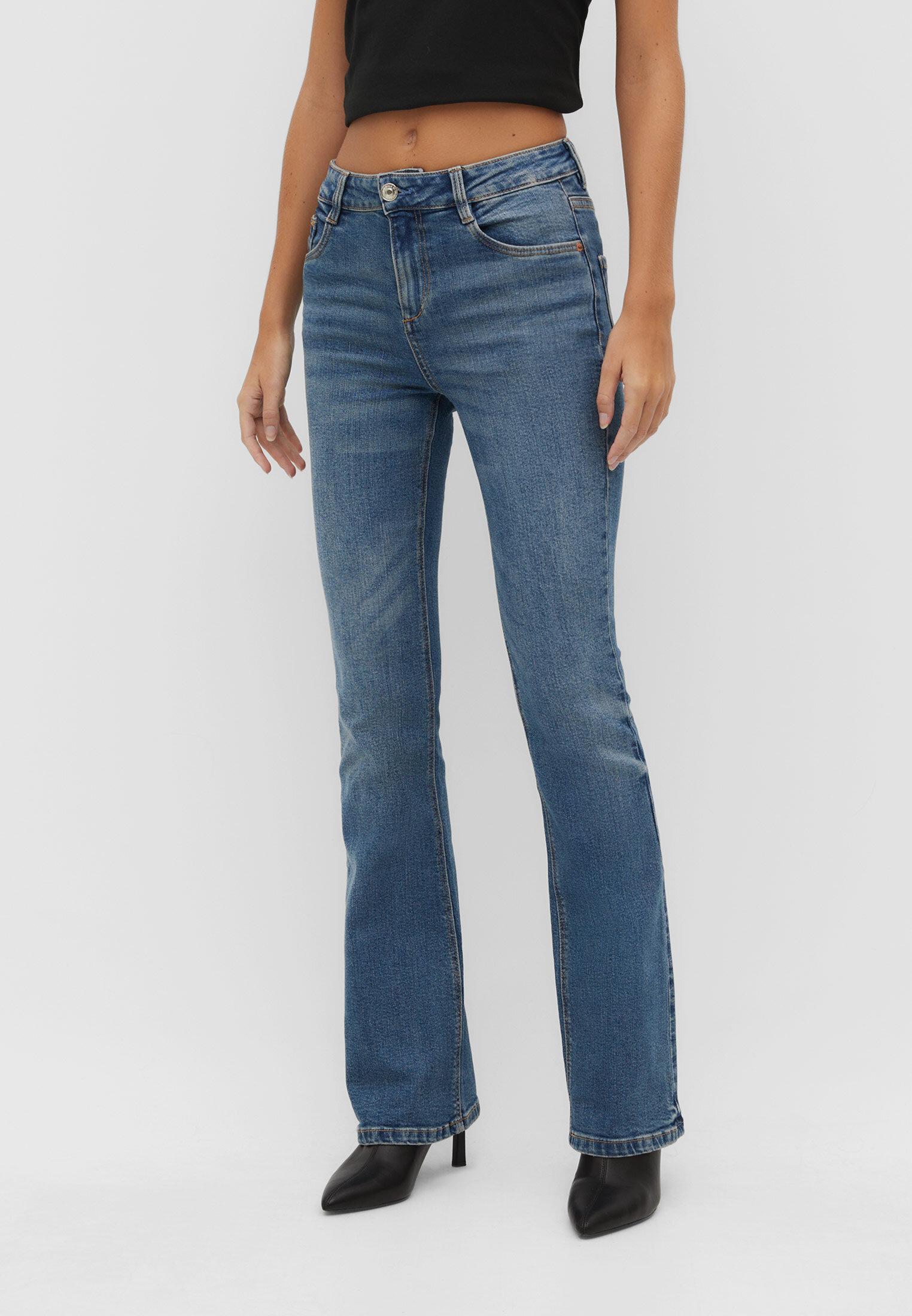 Flare store jeans stradivarius