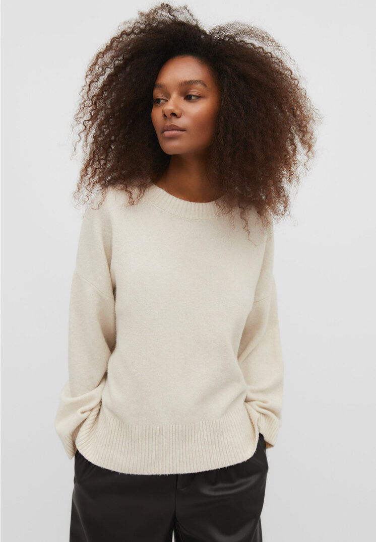 

Stradivarius Strickpullover aus weichem Material Steingrau XL