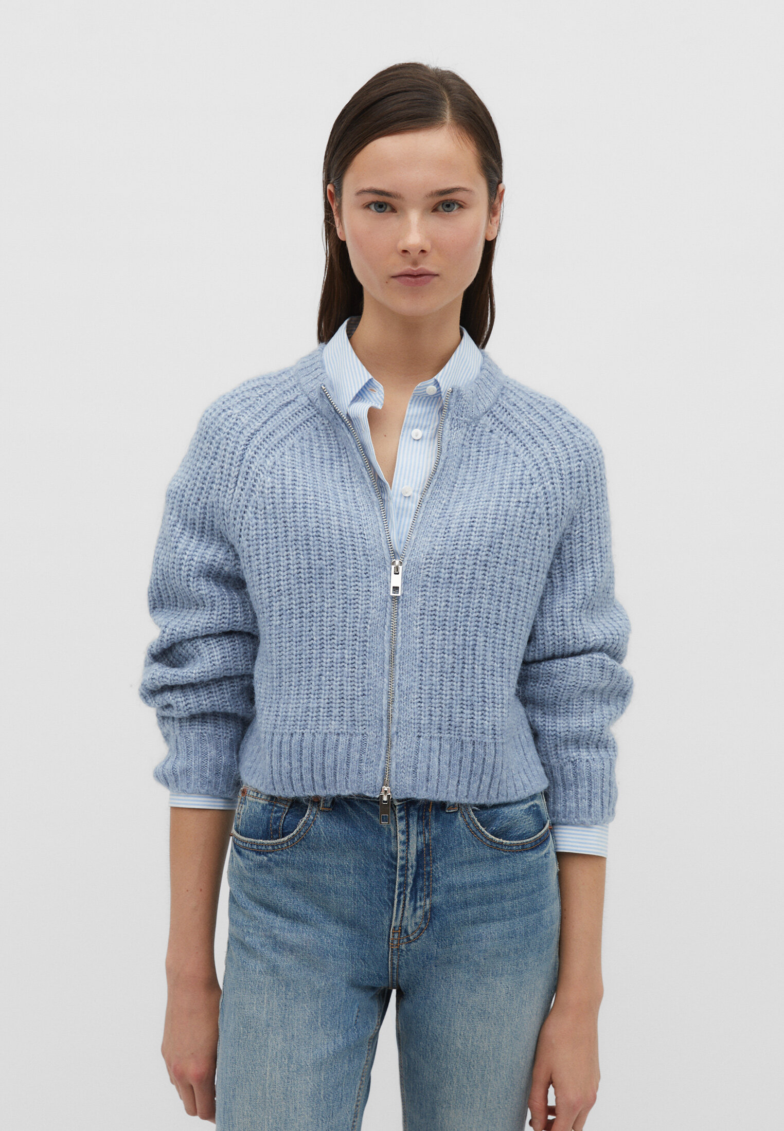 Knit bomber jacket clearance womens