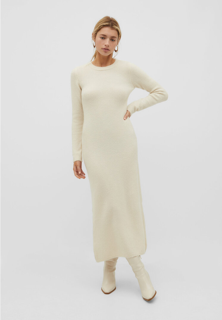 

Stradivarius Weiches Kleid Steingrau S
