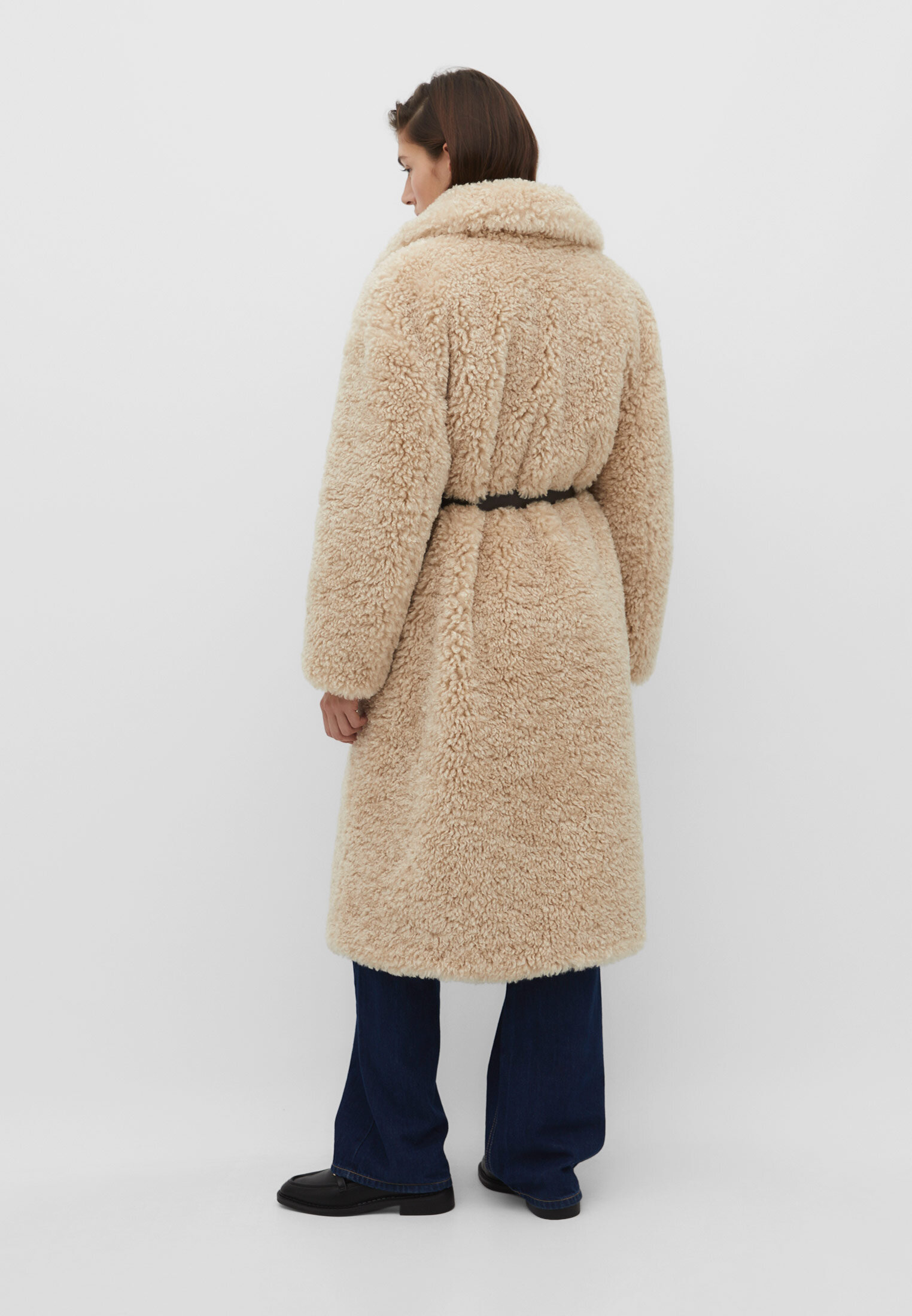 Stradivarius fur clearance coat