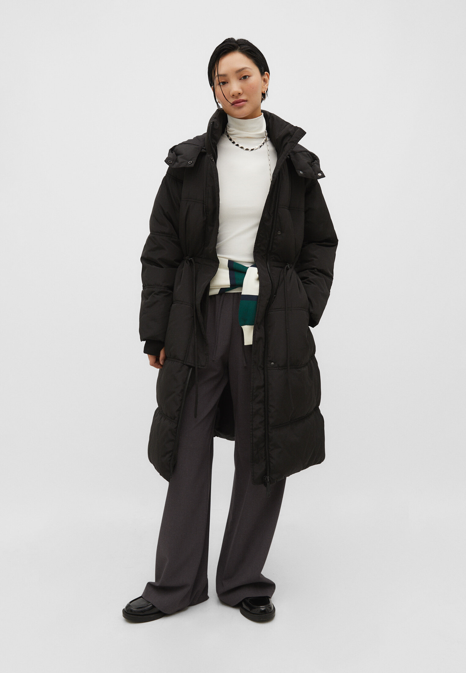 Stradivarius clearance puffer coat