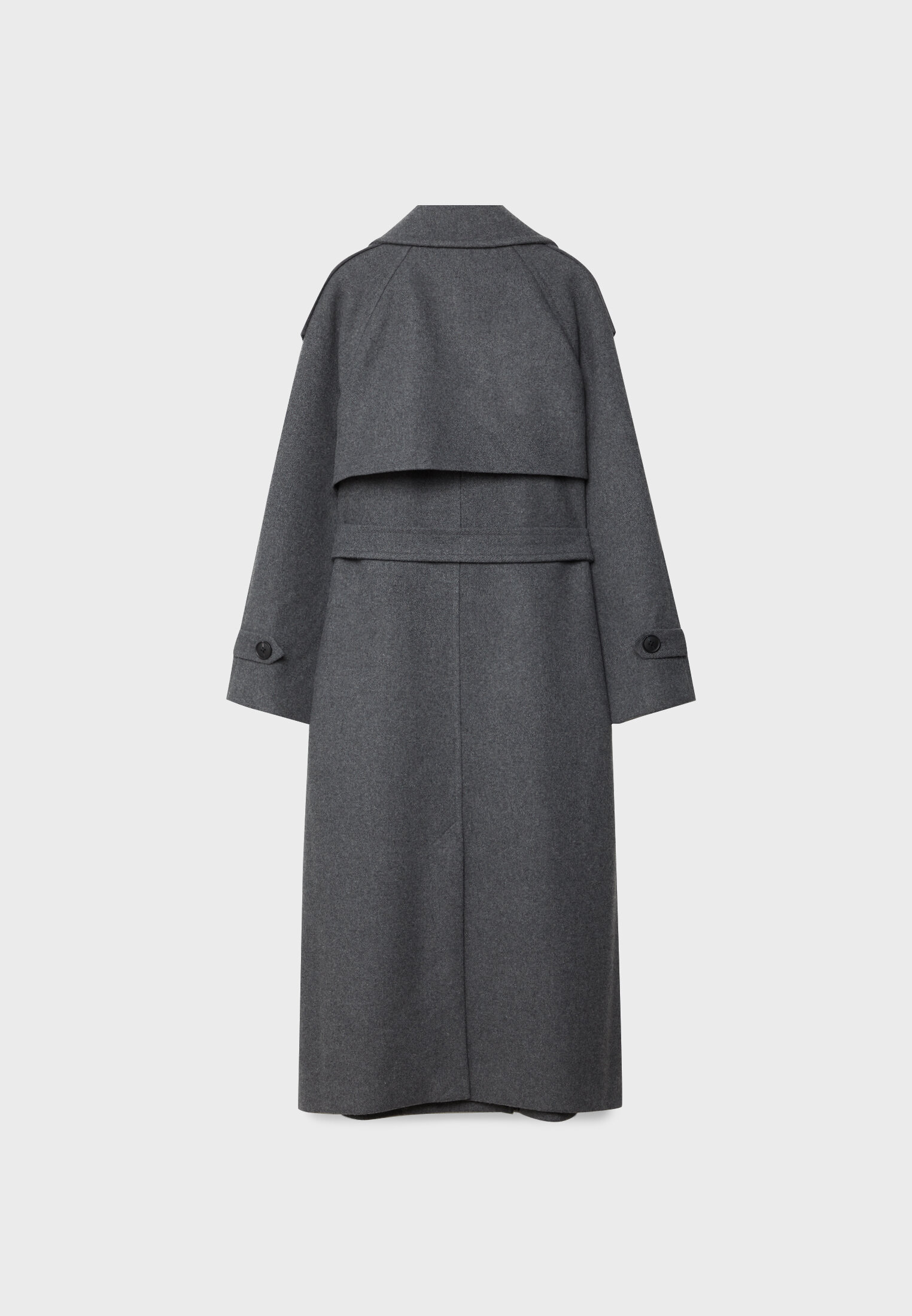 Long synthetic wool coat Women s fashion Stradivarius Israel