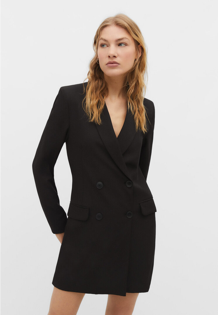 

Stradivarius Blazerkleid Schwarz S