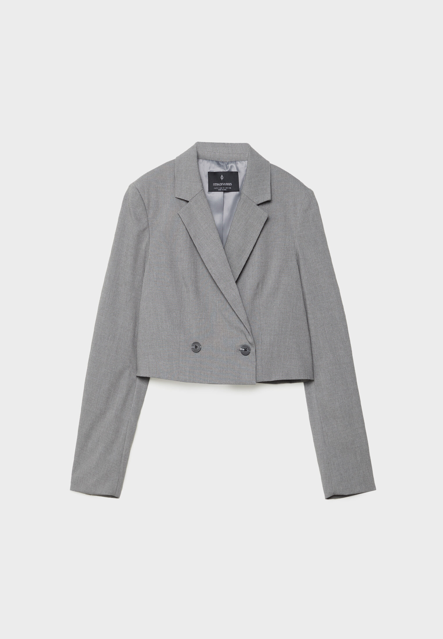 Grey clearance cropped coat