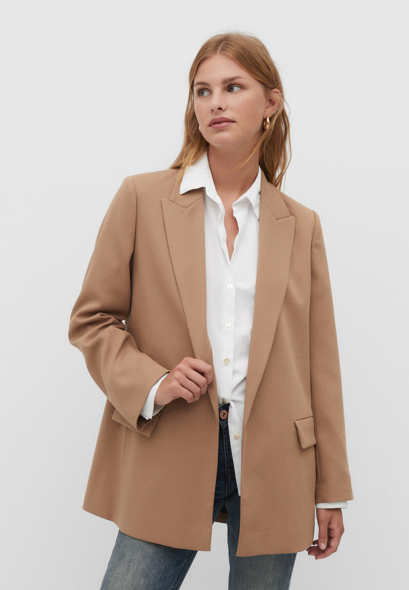 Loose sale fitting blazer