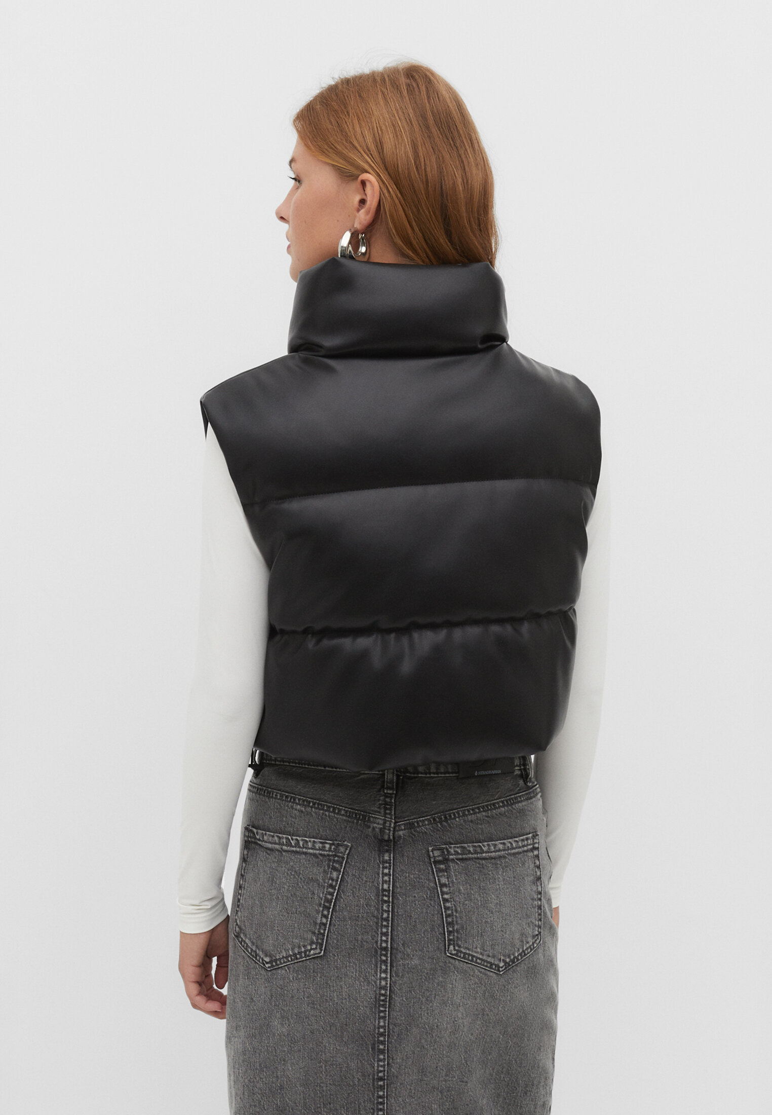 Gilet stradivarius discount