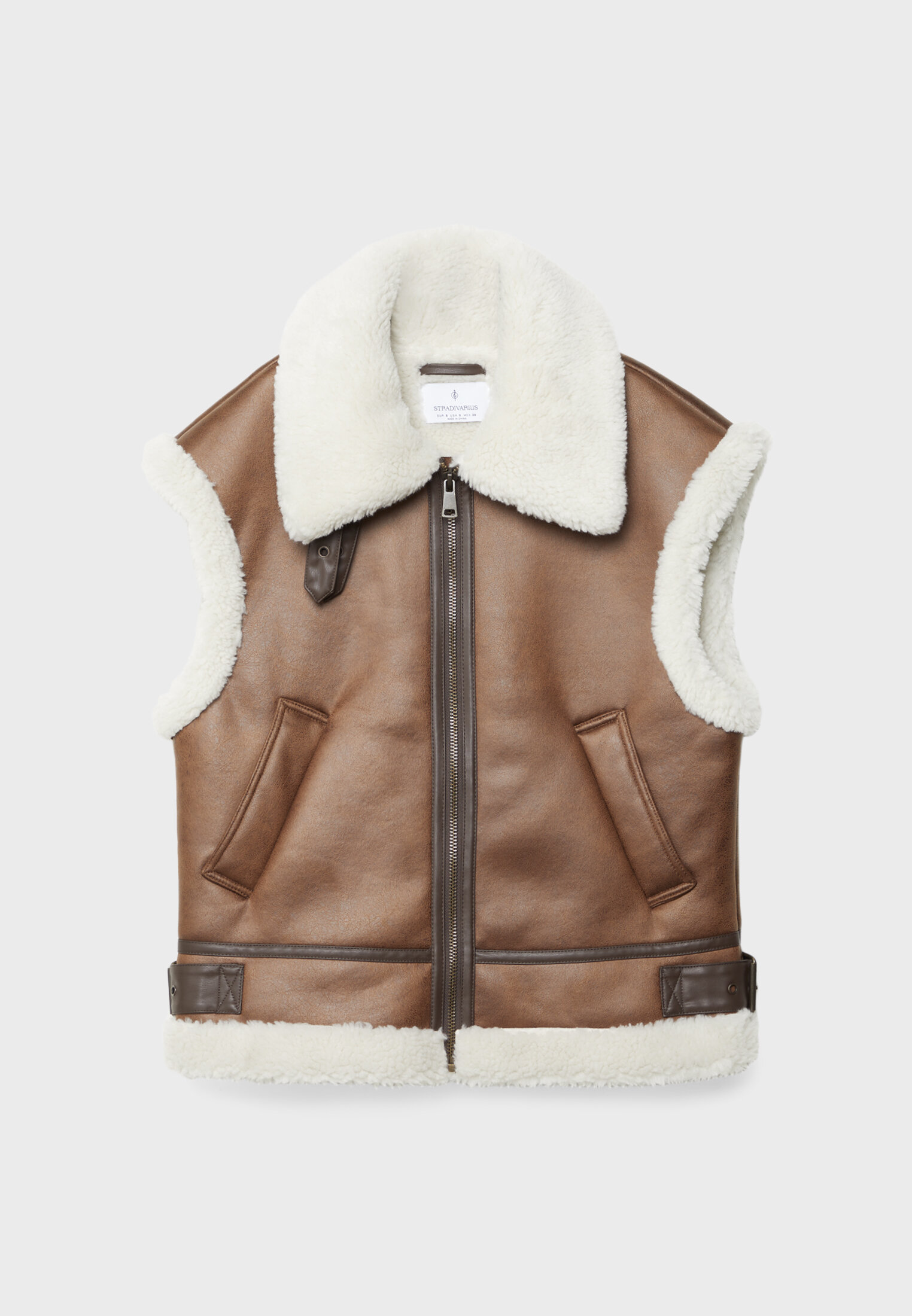 Gilet stradivarius best sale