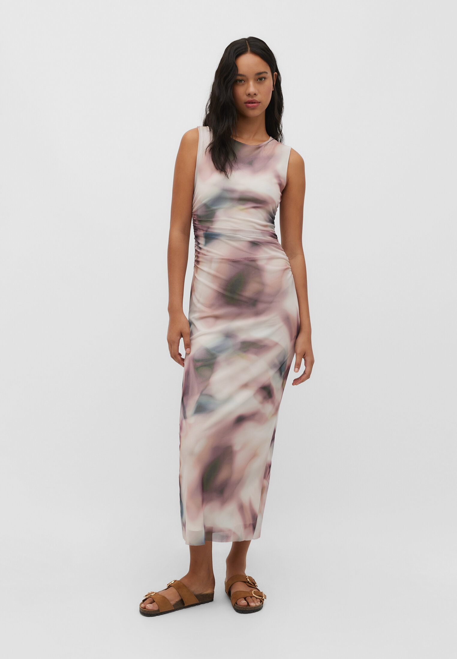 Vestido tul on sale flock stradivarius