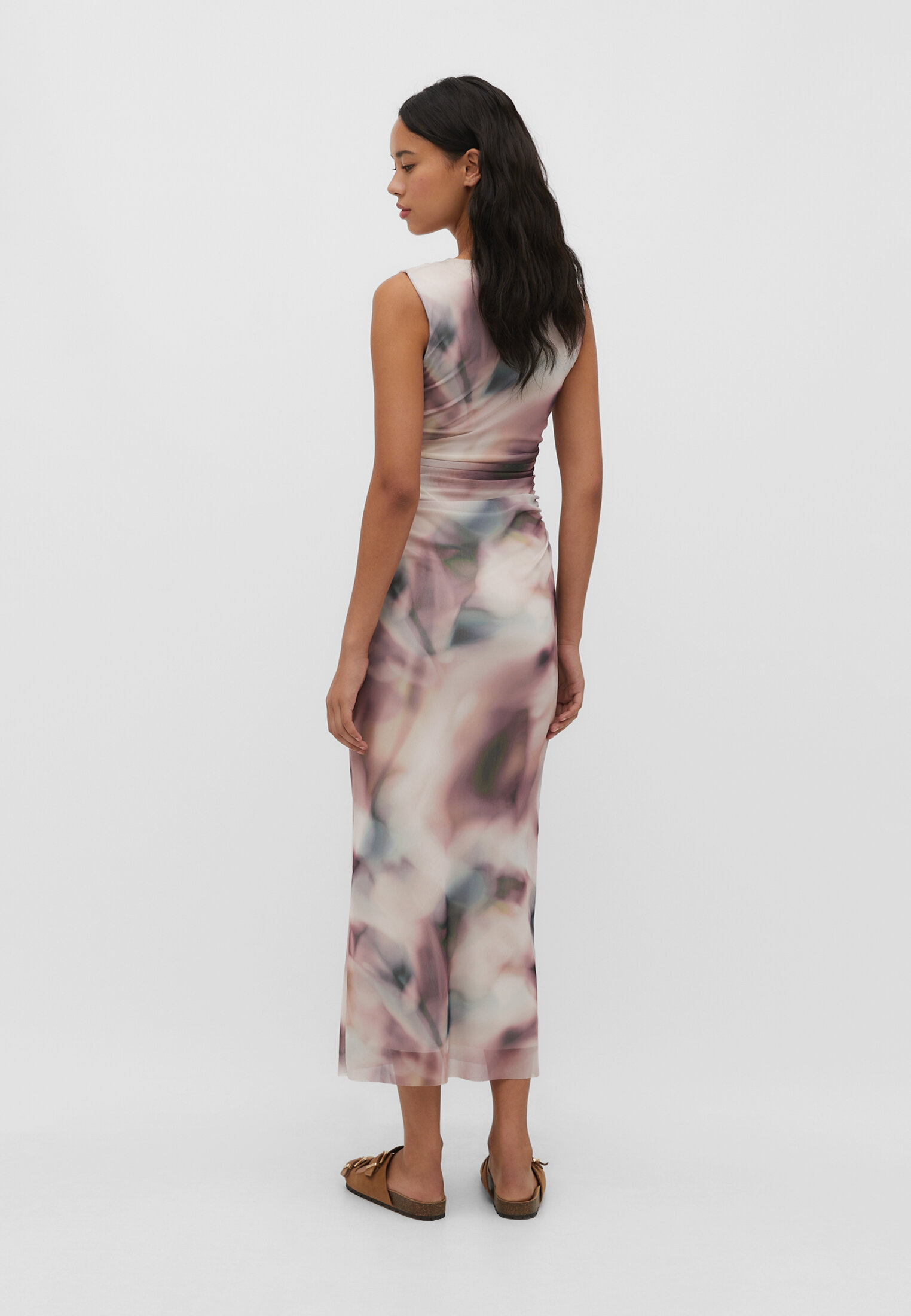 Vestido tul on sale flock stradivarius