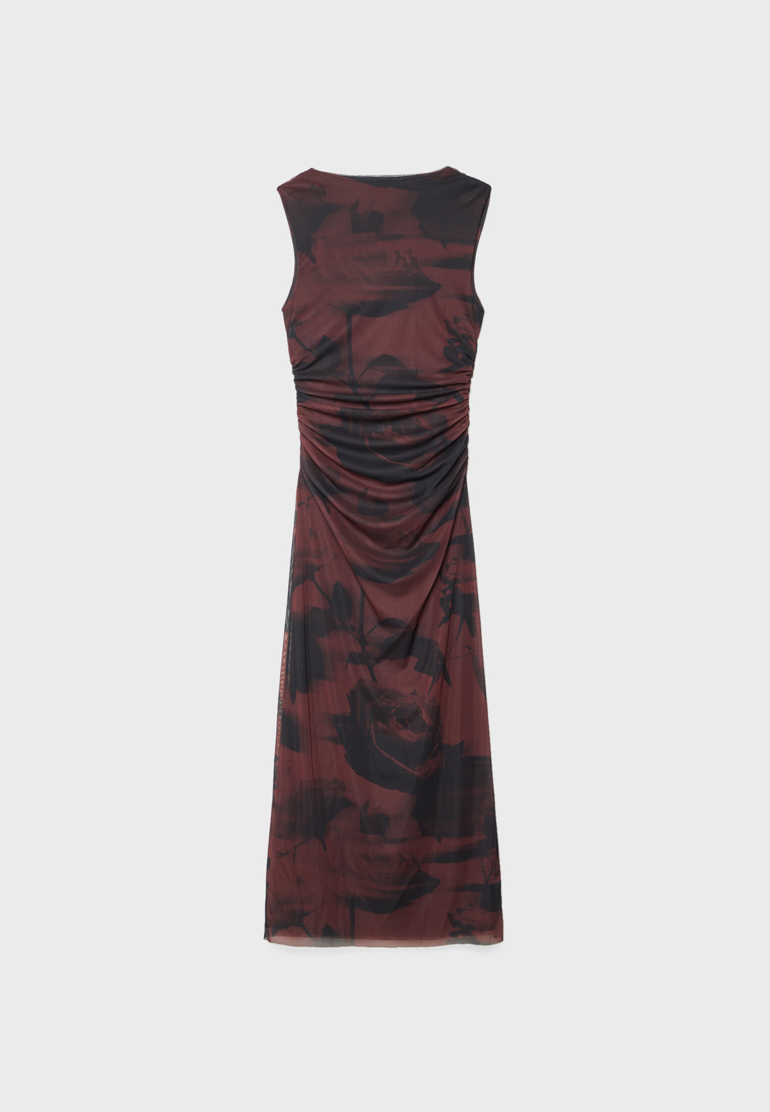 Vestido tul flock online stradivarius