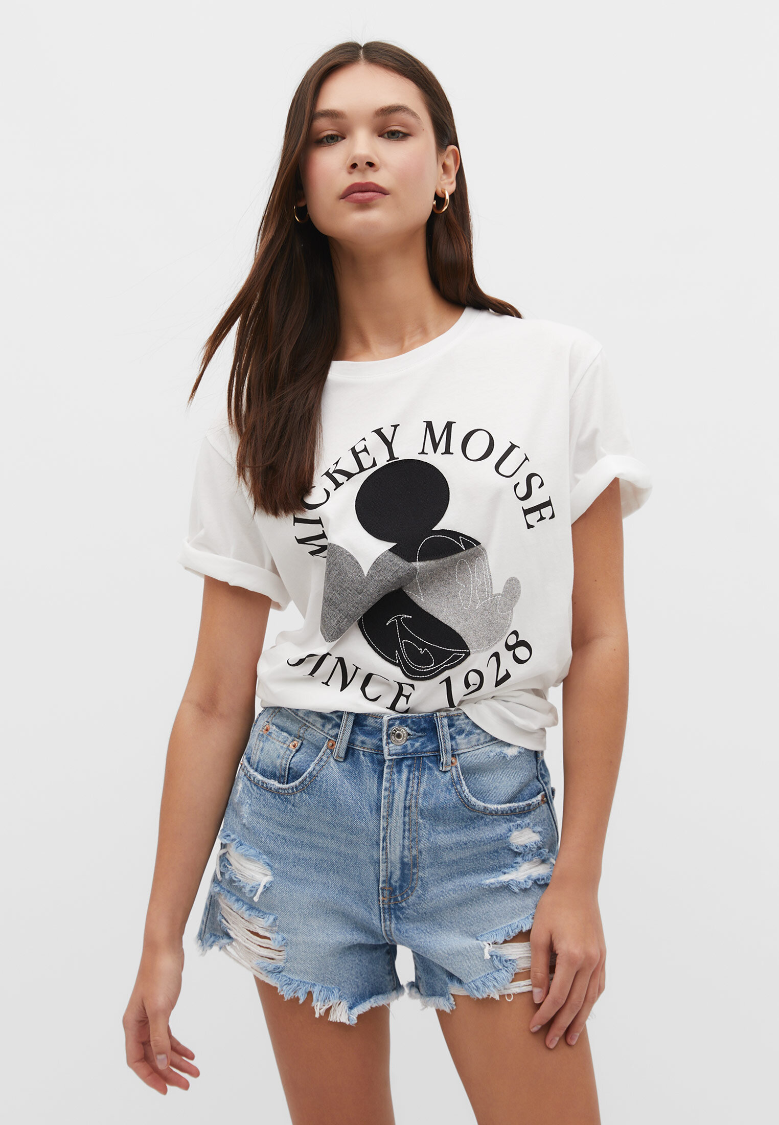 Stradivarius t shirt on sale basic