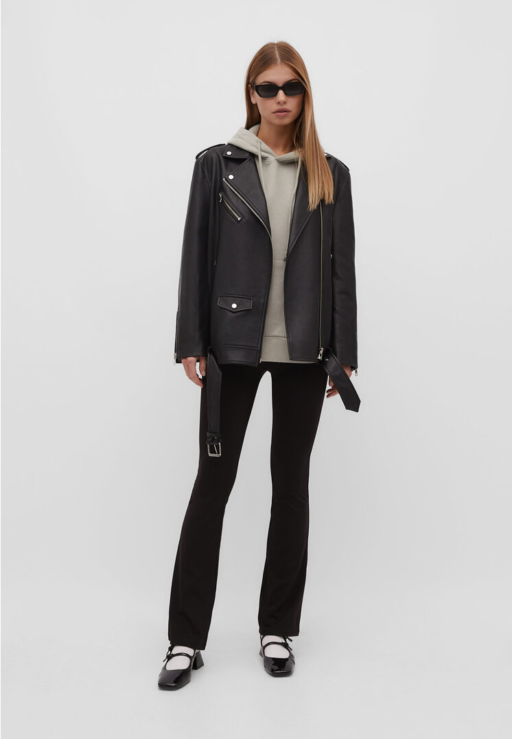

Stradivarius Oversize-Hoodie im Washed-Look Khaki L