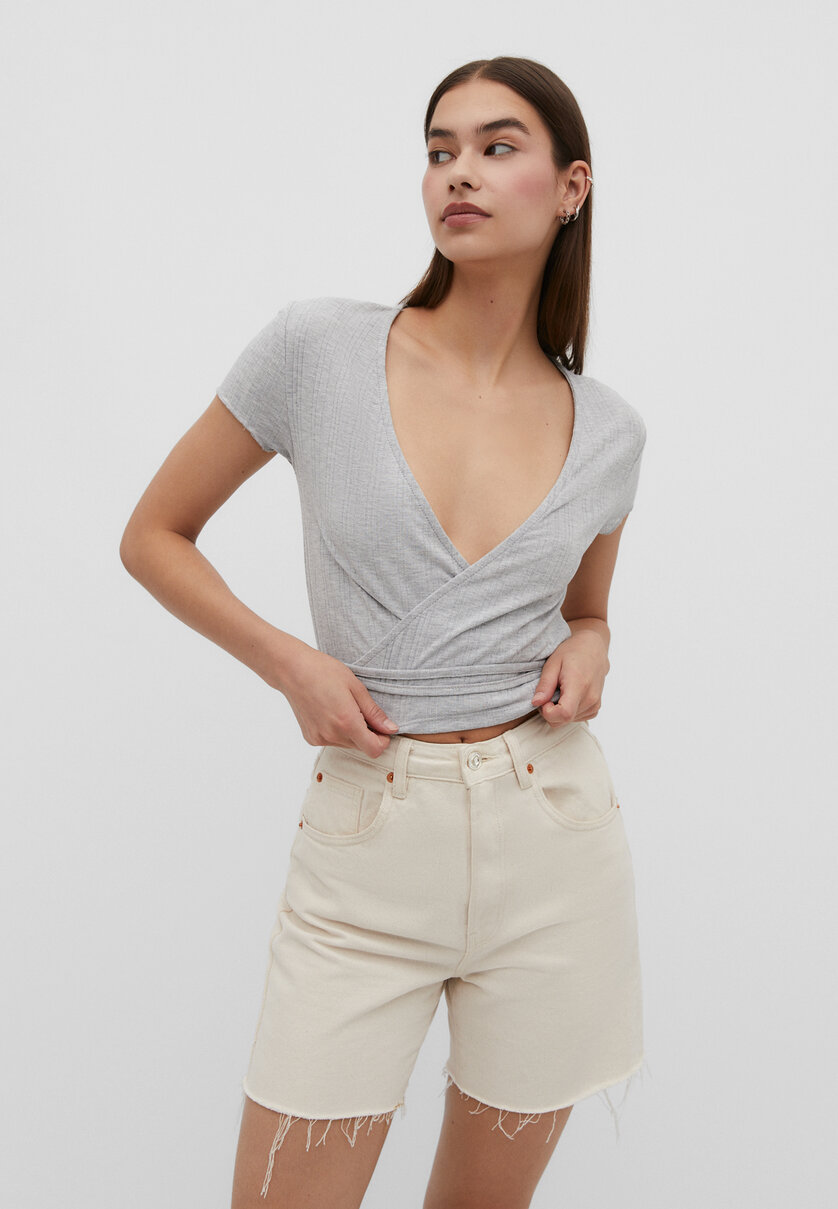 Ribbed Ballet top
