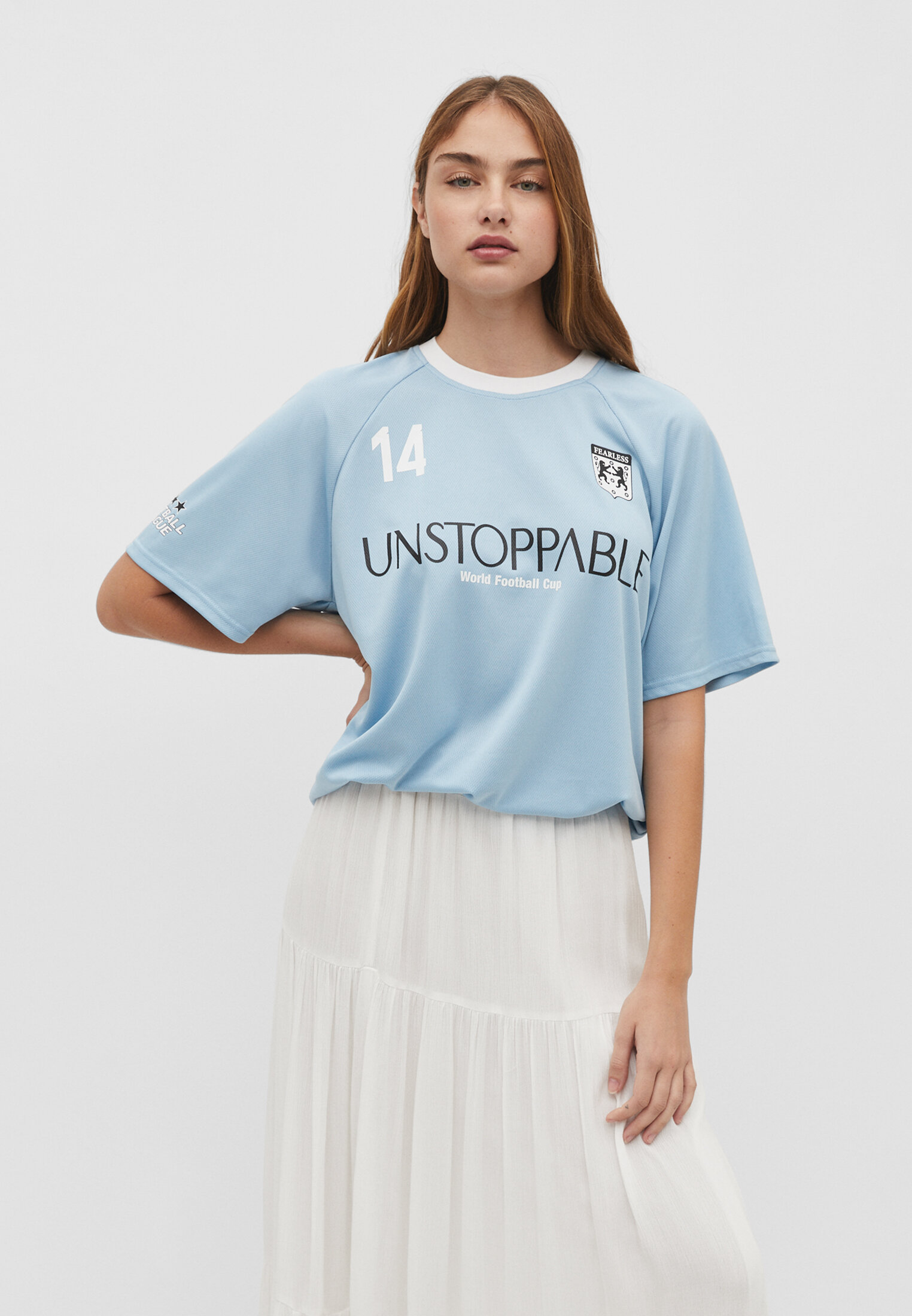 Tee shirt femme online stradivarius