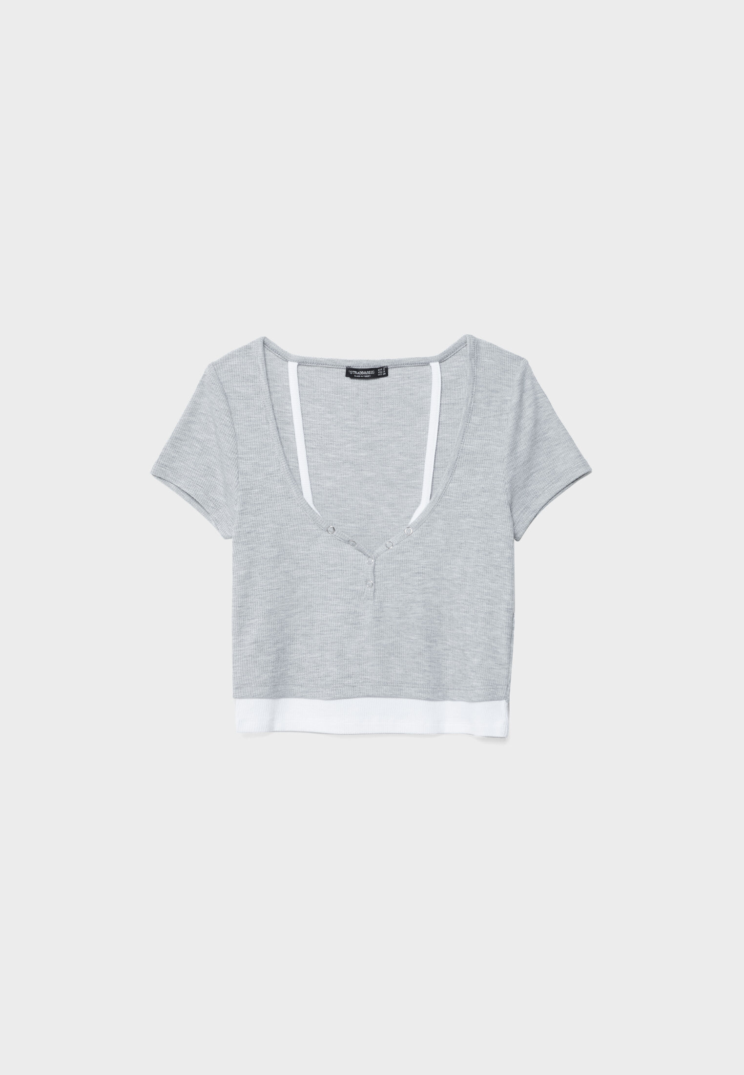 Tee shirt femme online stradivarius